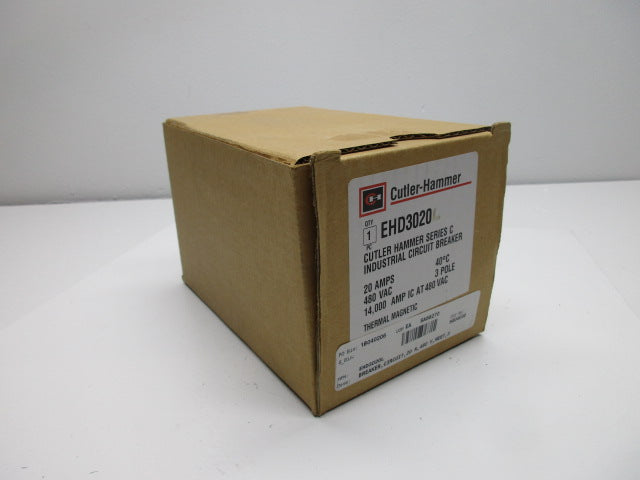 CUTLER HAMMER EHD3020 CIRCUIT BREAKER *NEW IN BOX*