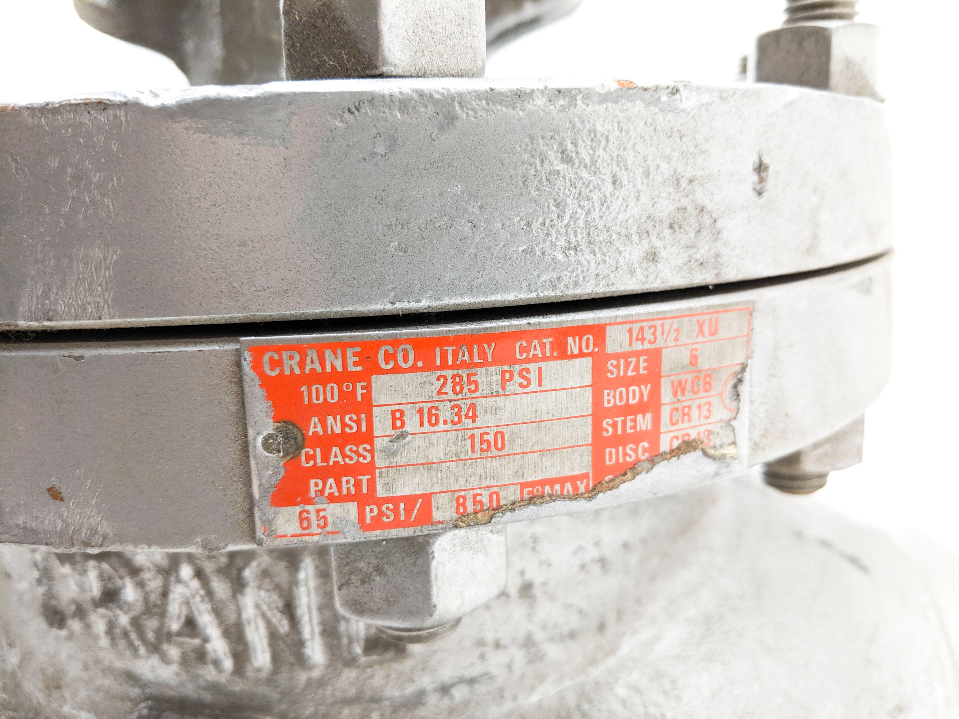 CRANE 143 1/2 XU 285PSI NSNP