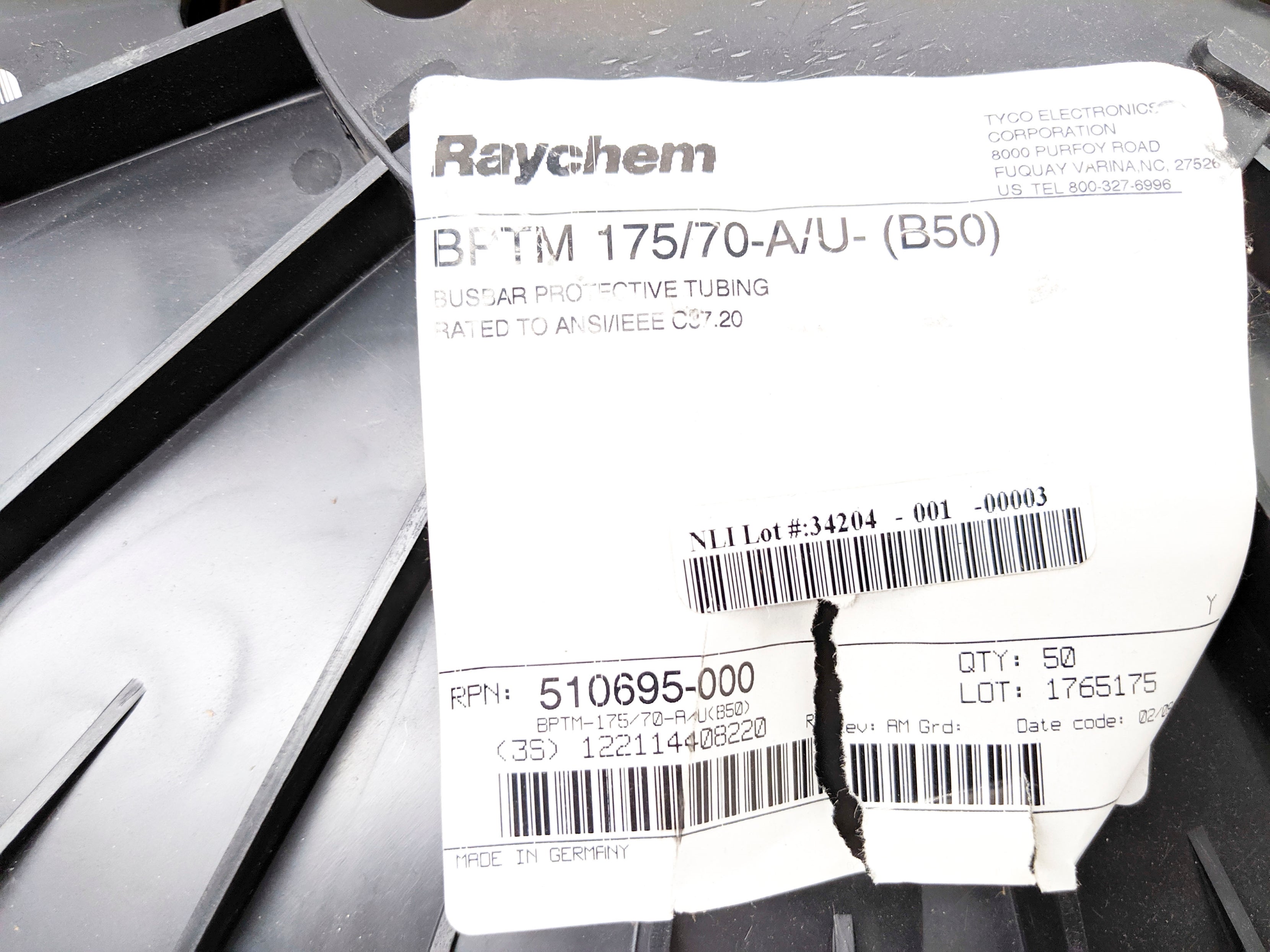 RAYCHEM BPTM175/70-A/U-(B50) 510695-000 NSMP
