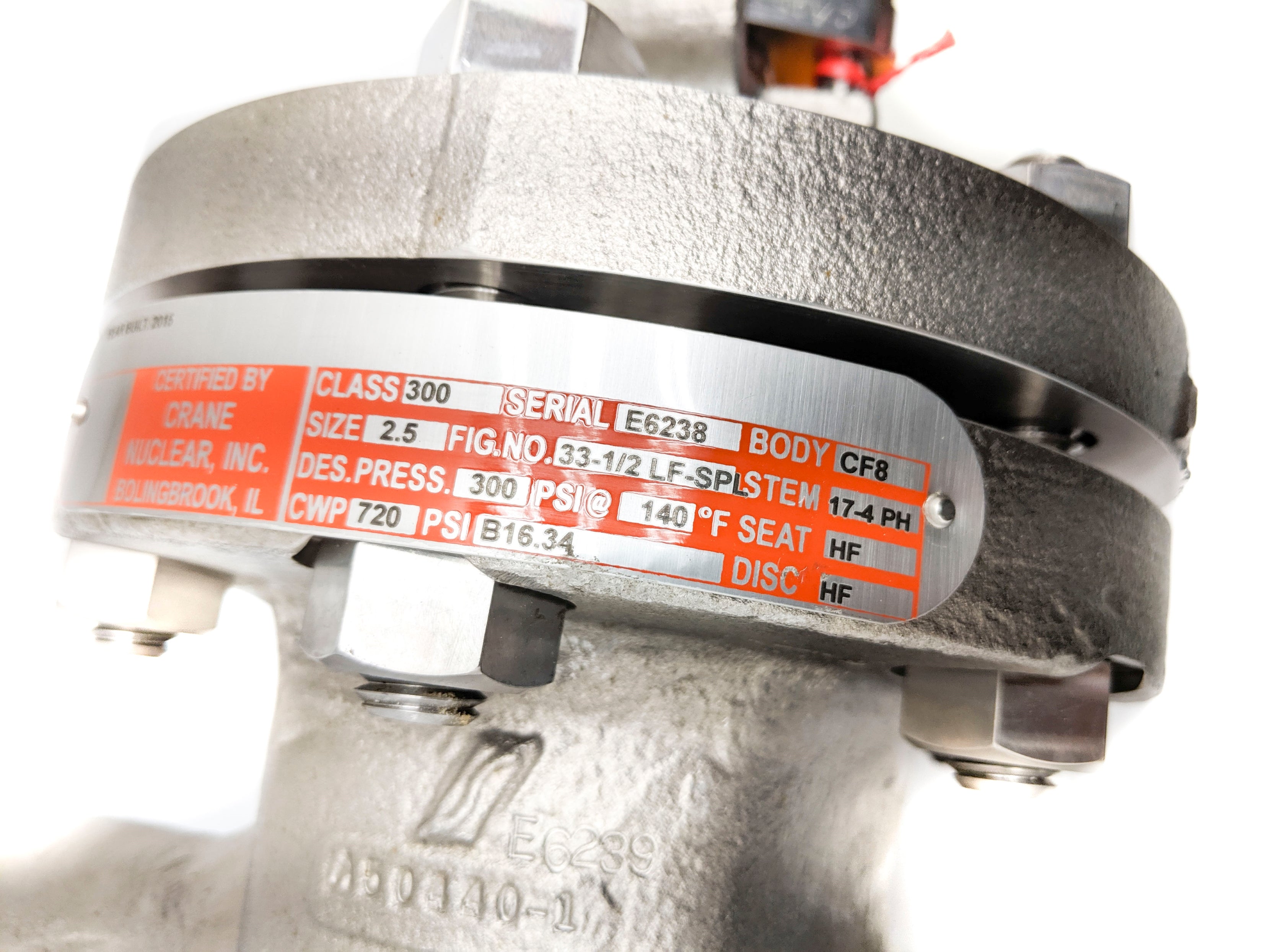 CRANE CF8 EPE-V-25 CC06932-000S2 720PSI NSMP