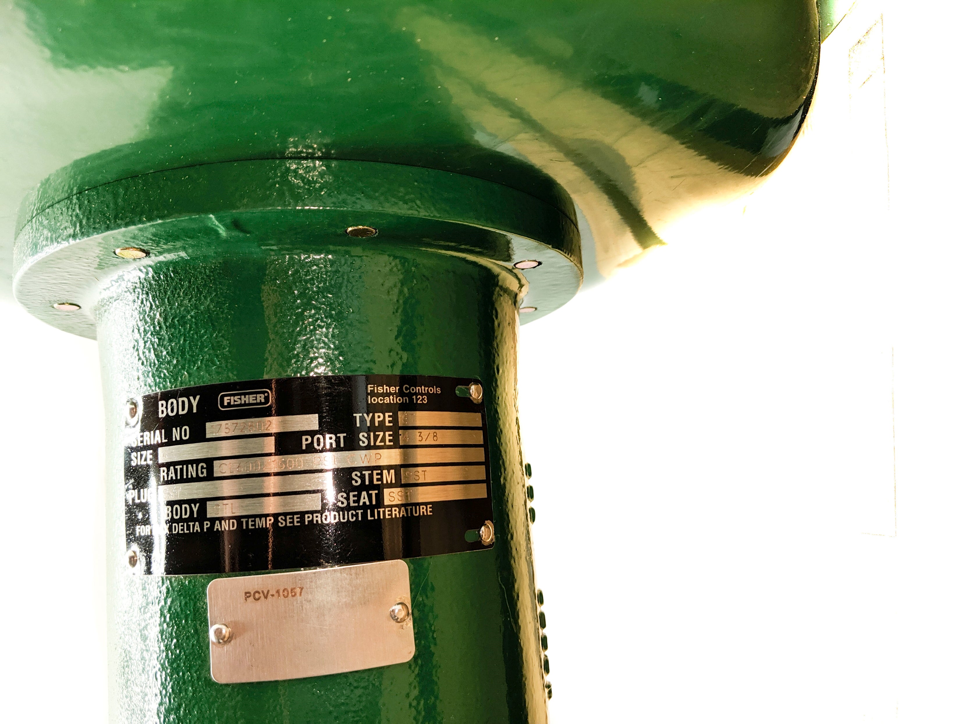 FISHER CONTROLS 657 ET SIZE 4 3/8 60PSI NSNP