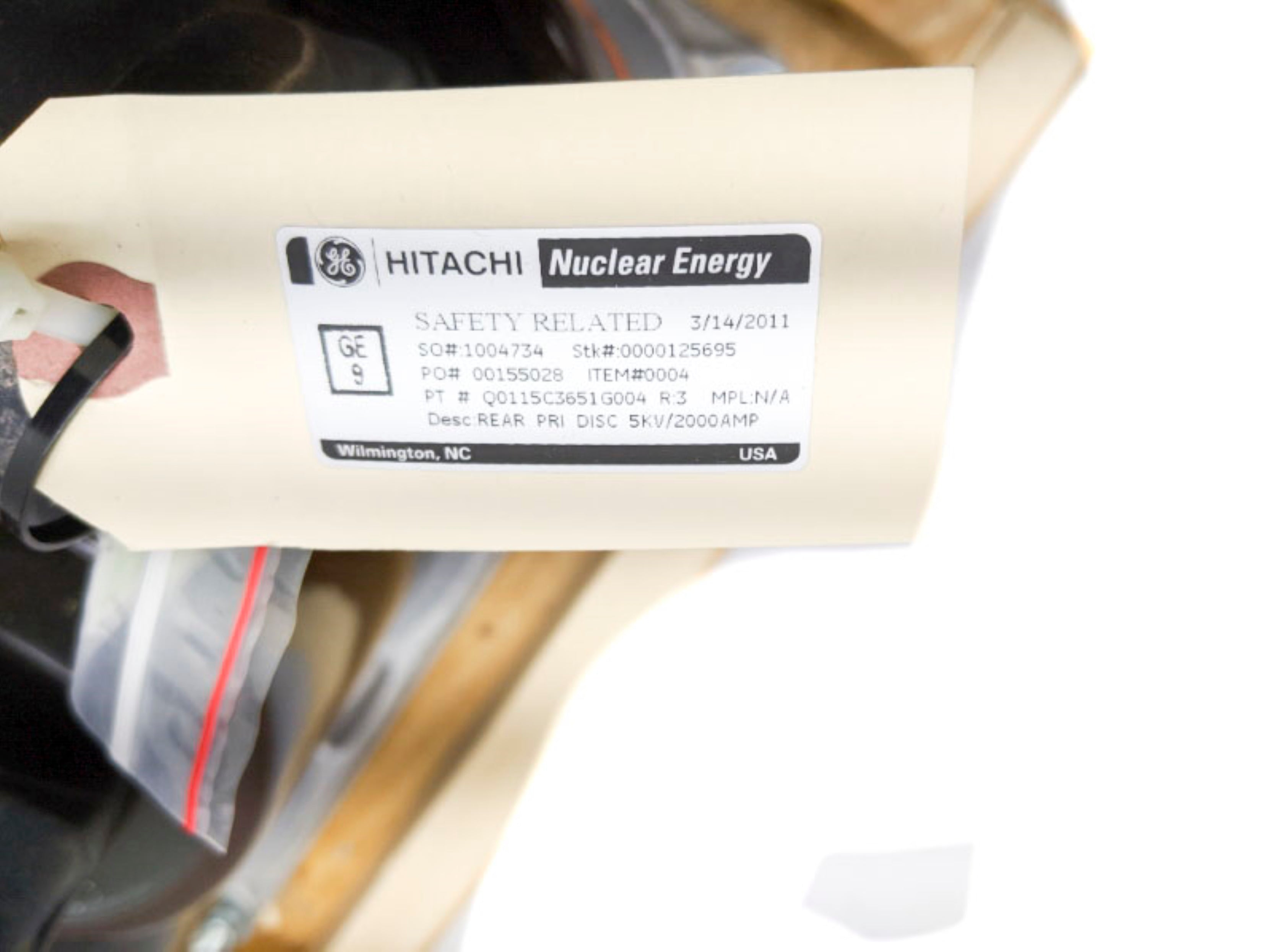 GENERAL ELECTRIC HITACHI Q0115C3651G004 NSMP
