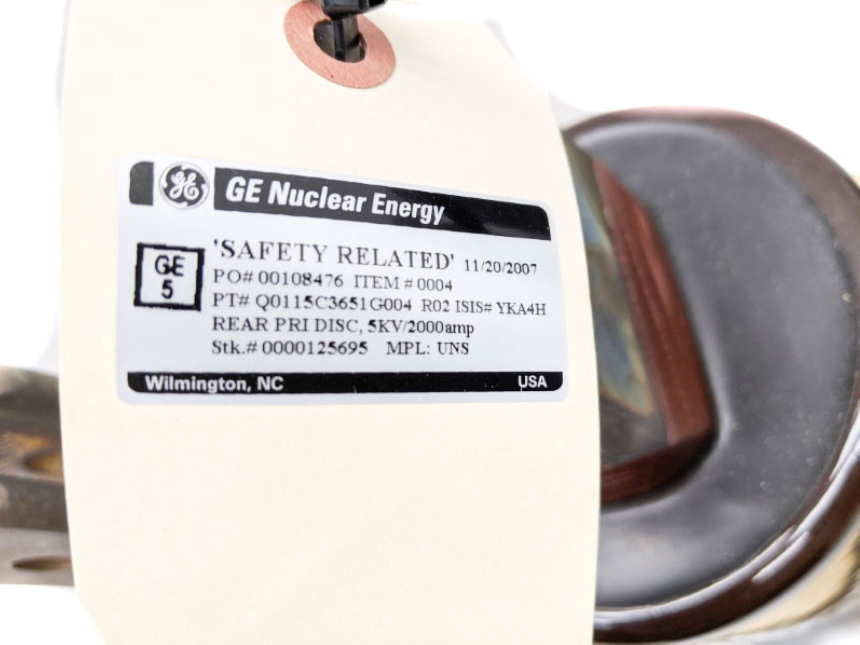 GENERAL ELECTRIC HITACHI Q0115C3651G004 NSNP