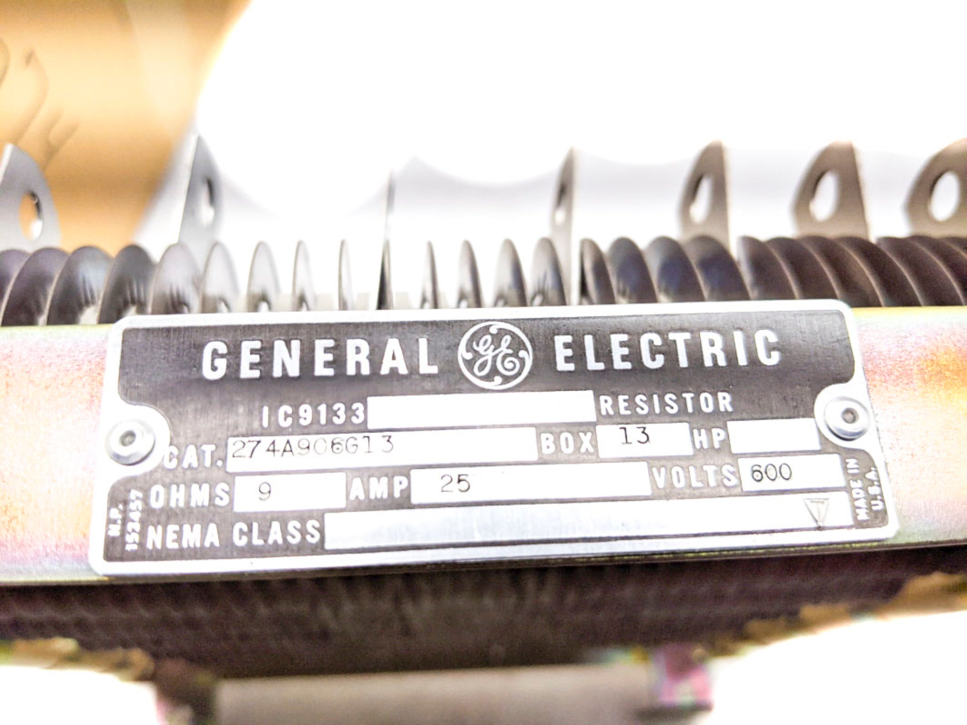 GENERAL ELECTRIC IC9133274A906G13 NSMP