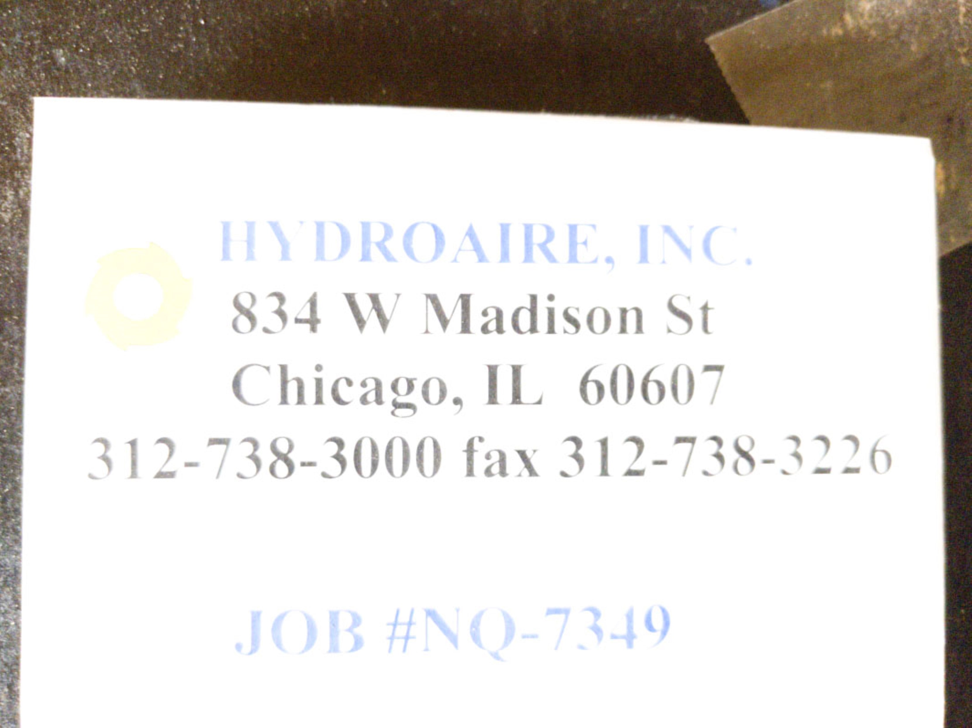 HYDROAIRE NQ-7349 NSMP
