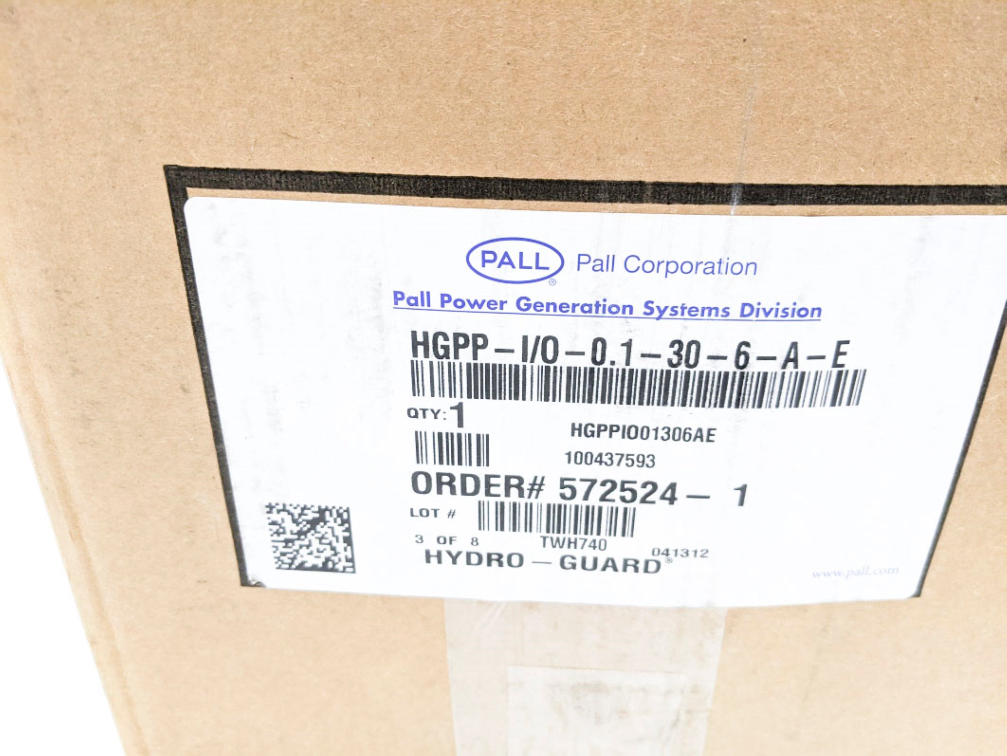 PALL HGPP-I/O-0.1-30-6-A-E NSMP