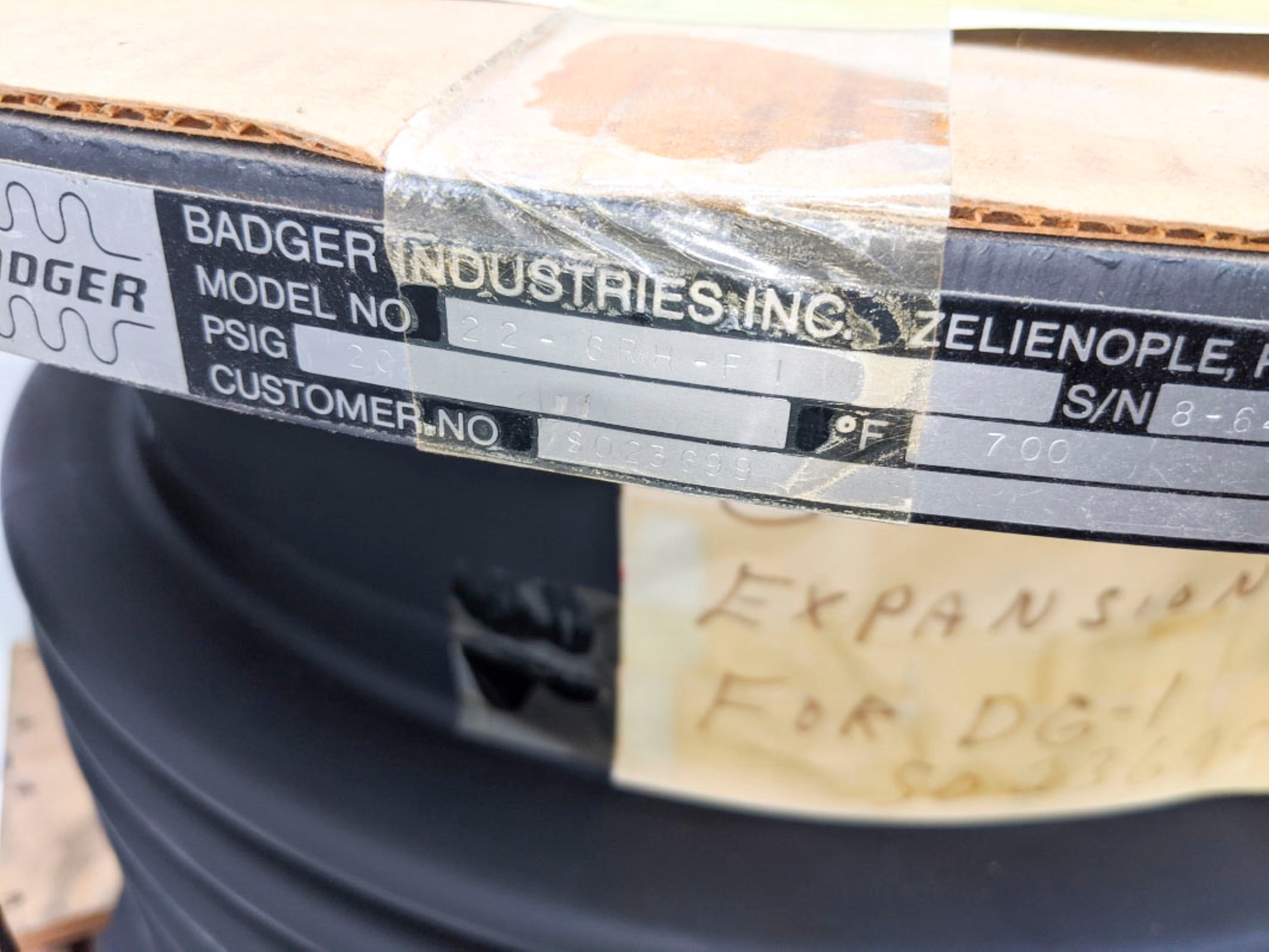 BADGER 22-6RH-F1 NSNP