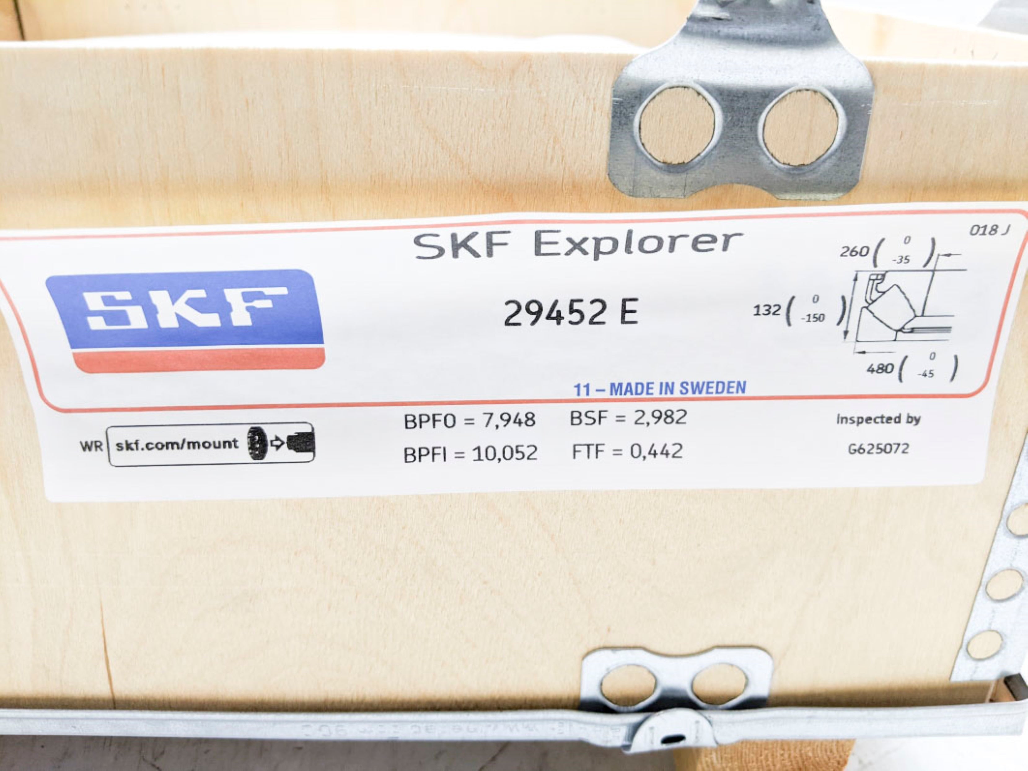 SKF 29452-E NSMP