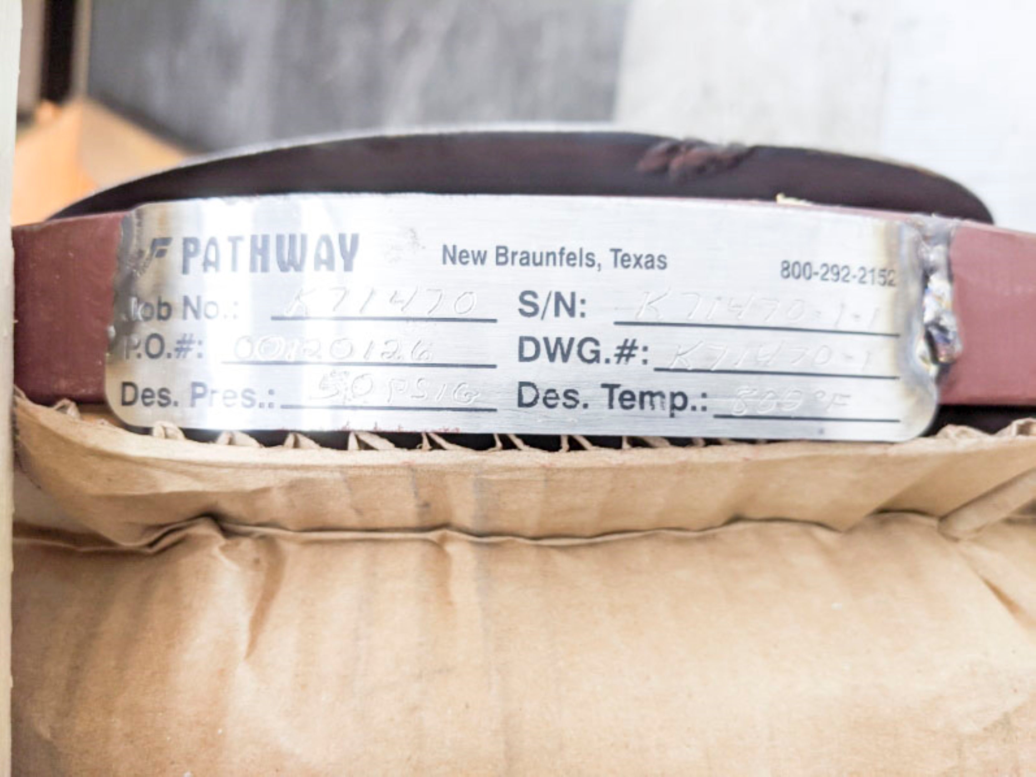 PATHWAY 8DHC-K71470-1 EXPANSION JOINT NSMP