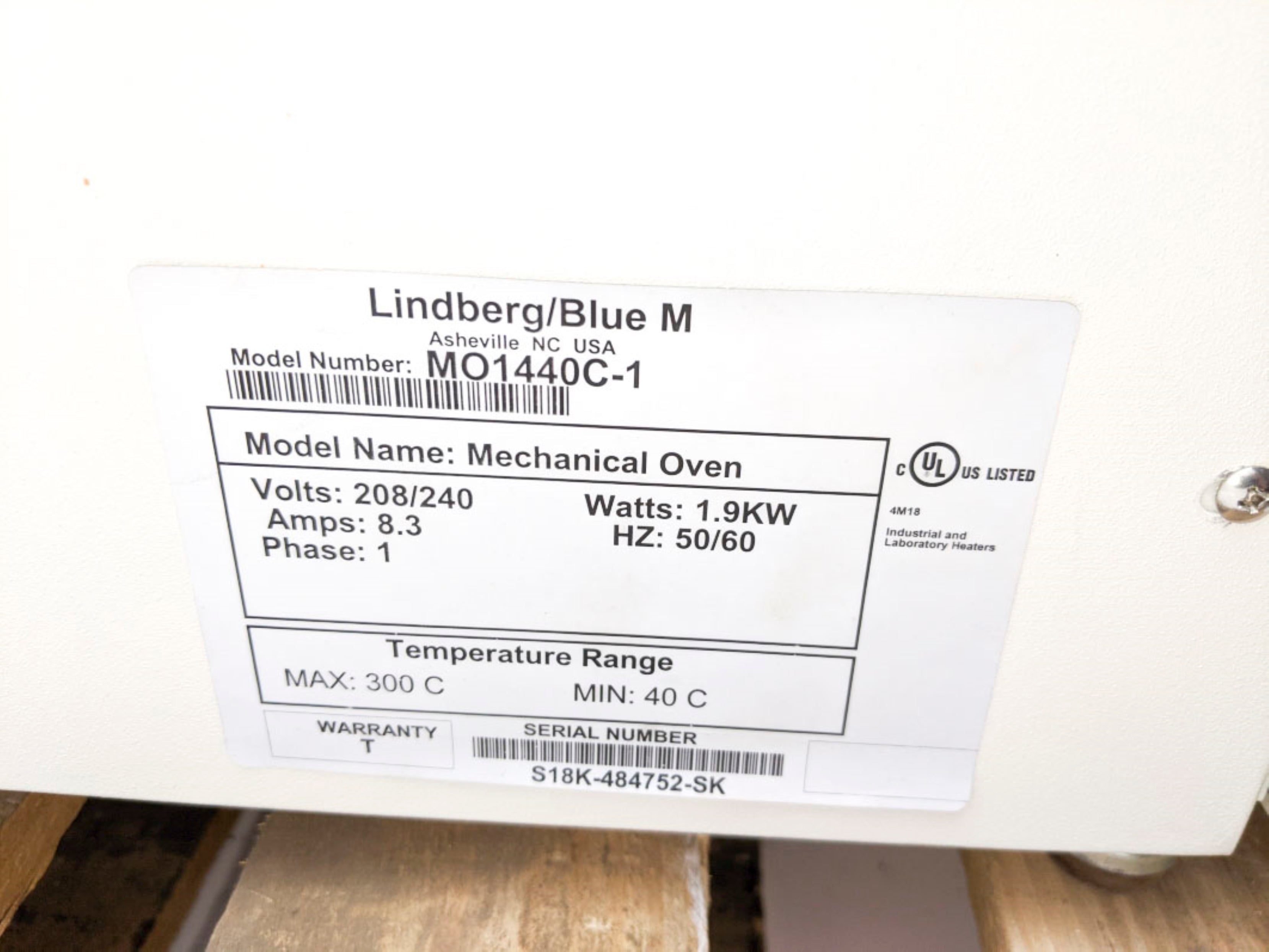 LINDBERG/BLUE MO1440C-1 REMAN