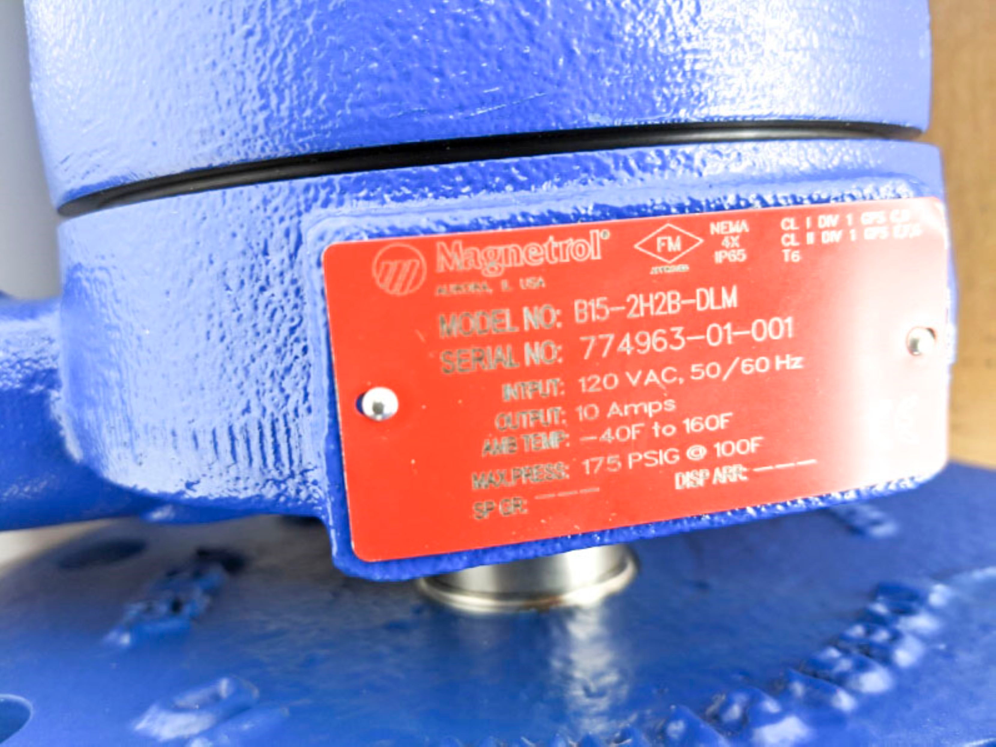 MAGNETROL B15-2H2B-DLM NSMP
