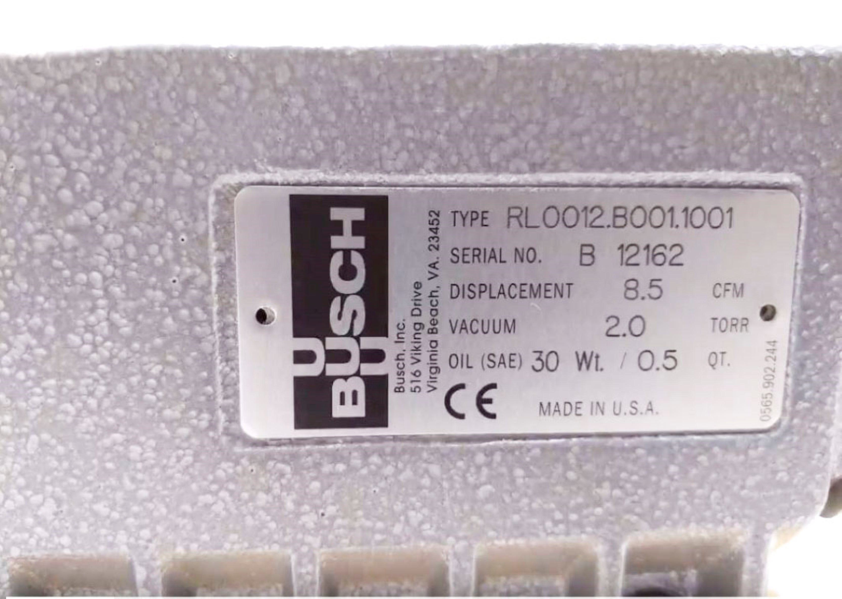 BUSCH RL0012.B001.1001 NSMP