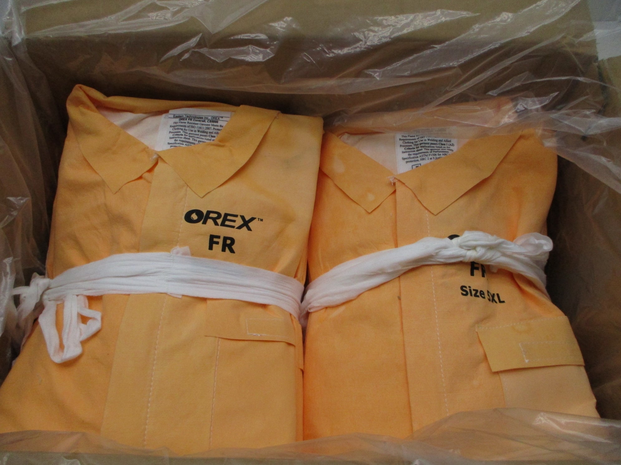 ETI CS5000-5X 5XL OREX FR COVERALL (PKG OF 20) NSMP