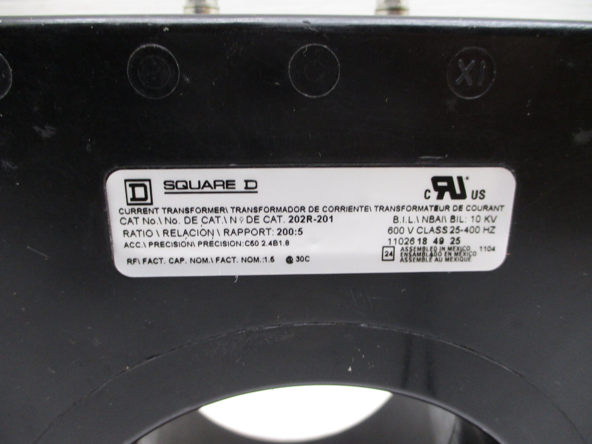SQUARE D 202R-201 NSMP