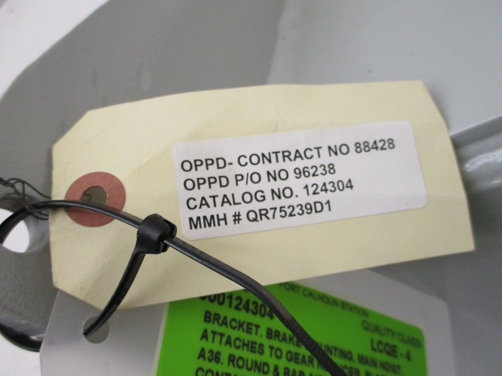 KONECRANES QR75239D1 HOIST BRAKE MOUNTING BRACKET NSNP