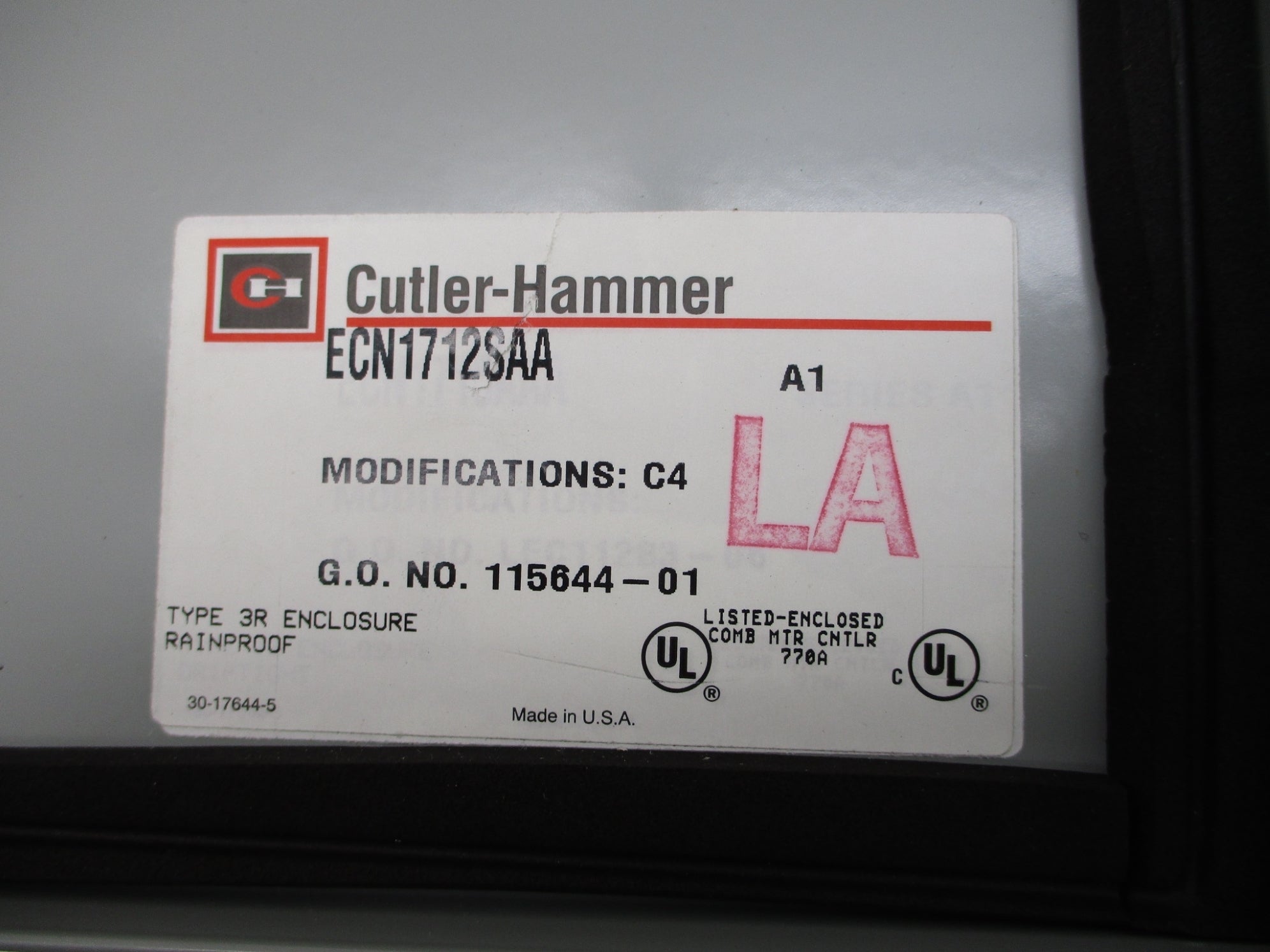 CUTLER HAMMER ECN1712SAA NSMP