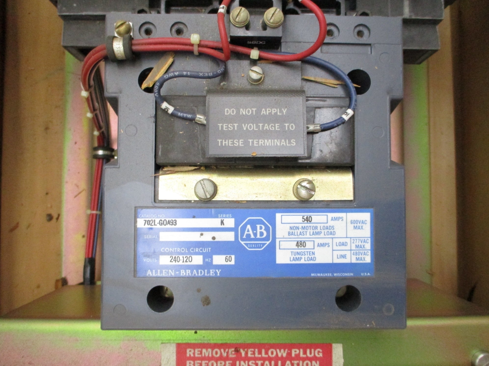 INDUSTRIAL SPARE PART 702L-GOA93 SER.K NSMP