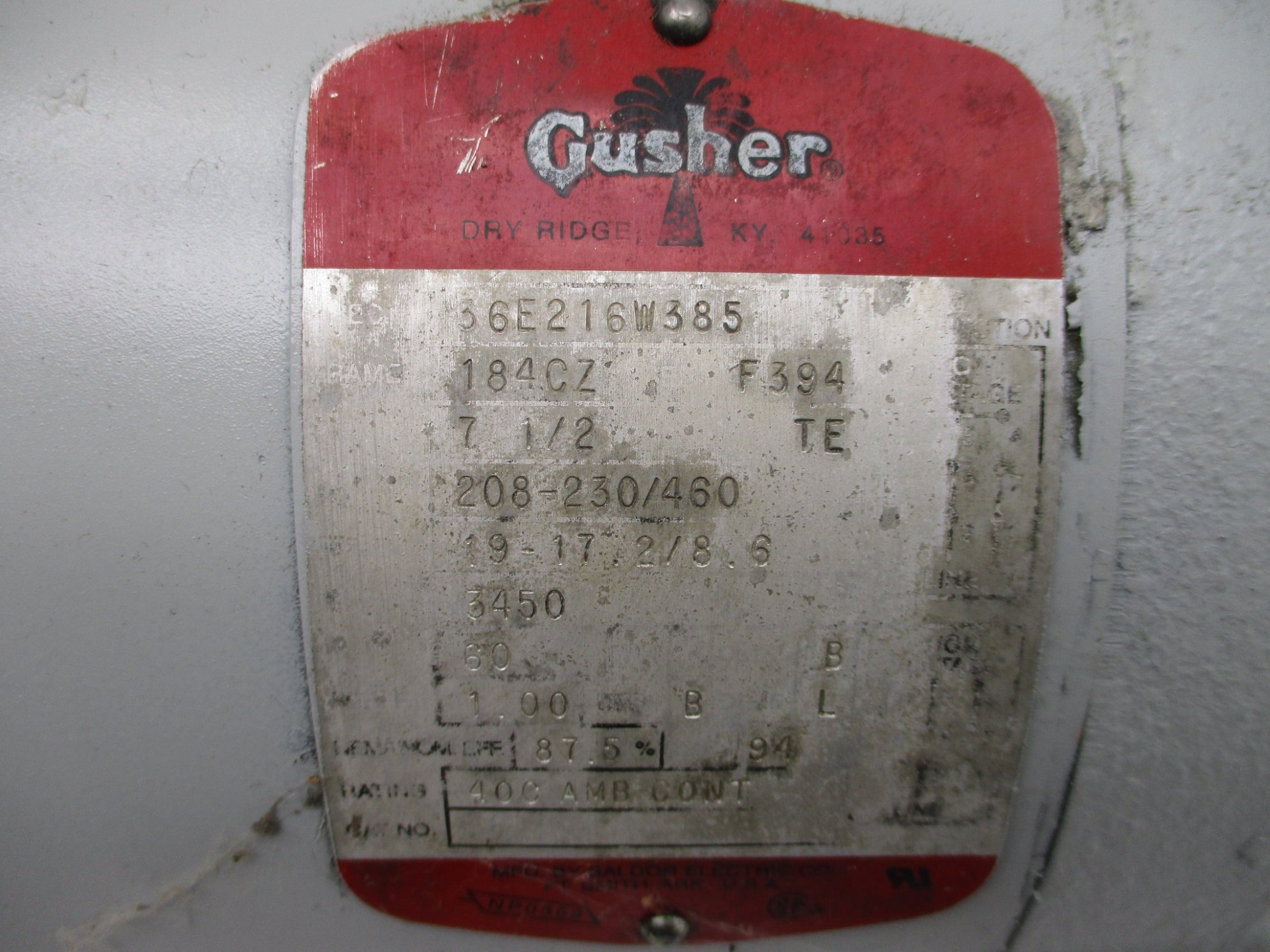 GUSHER 11019-NS-SE UNMP