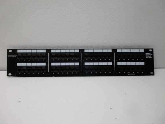 COMMSCOPE PNL-2512CAT5PS2-48 SYSTEMAX 48-PORT PATCH PANEL * NEW IN BOX *