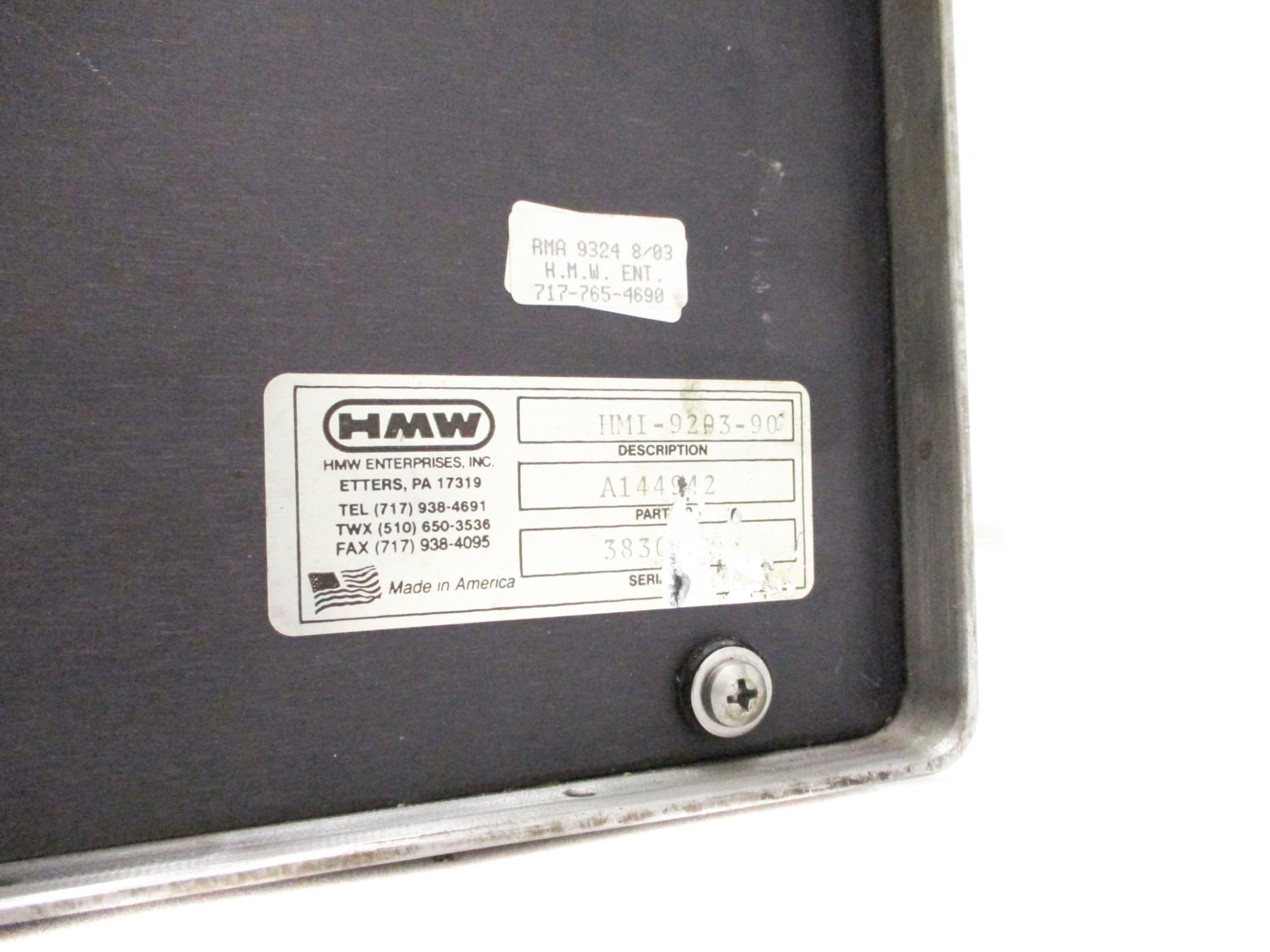 HMW A144942 NMI-9283-90 REMAN