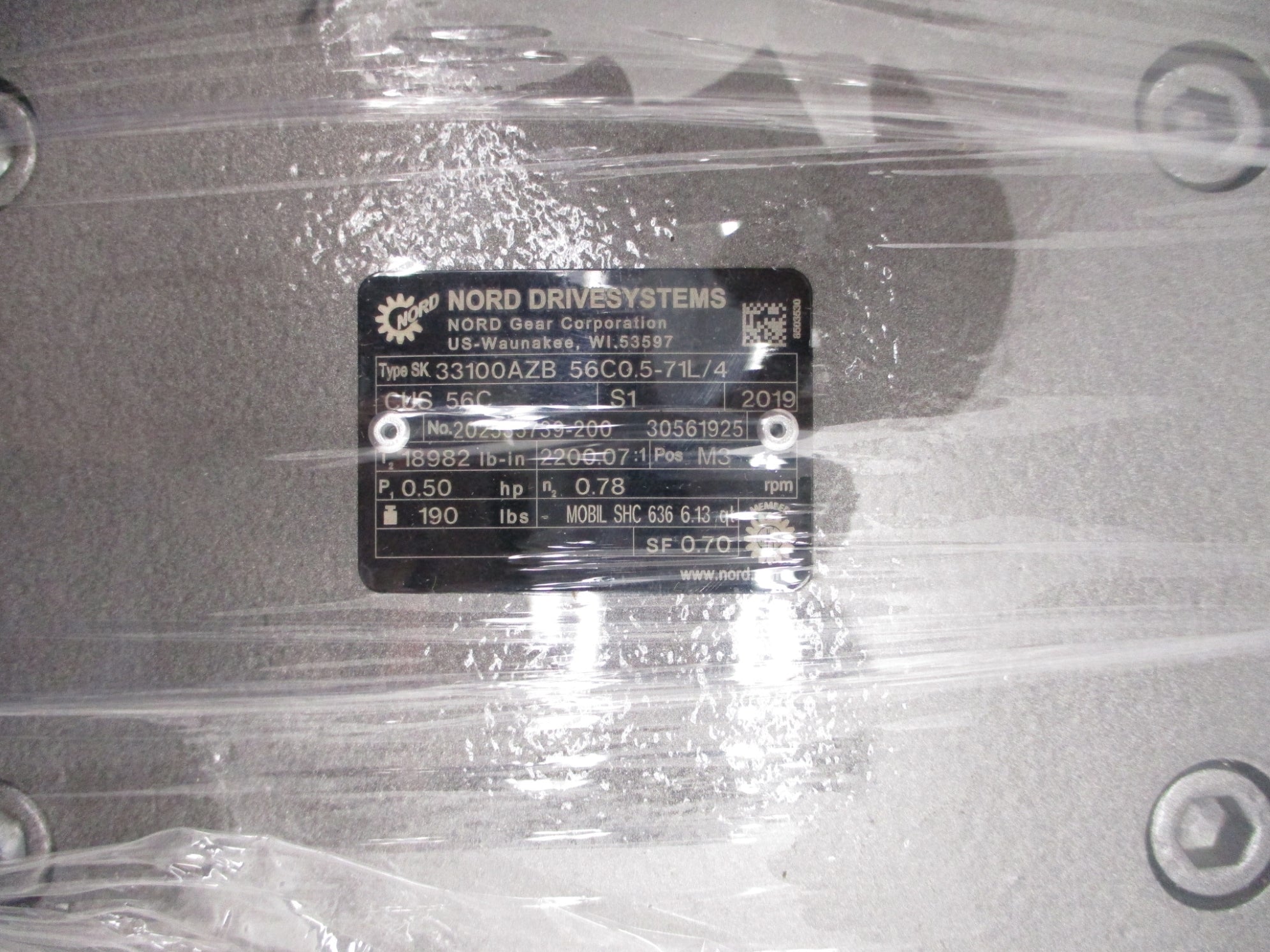 NORDGEAR SK33100AZB 56C05-71L/4 NSMP