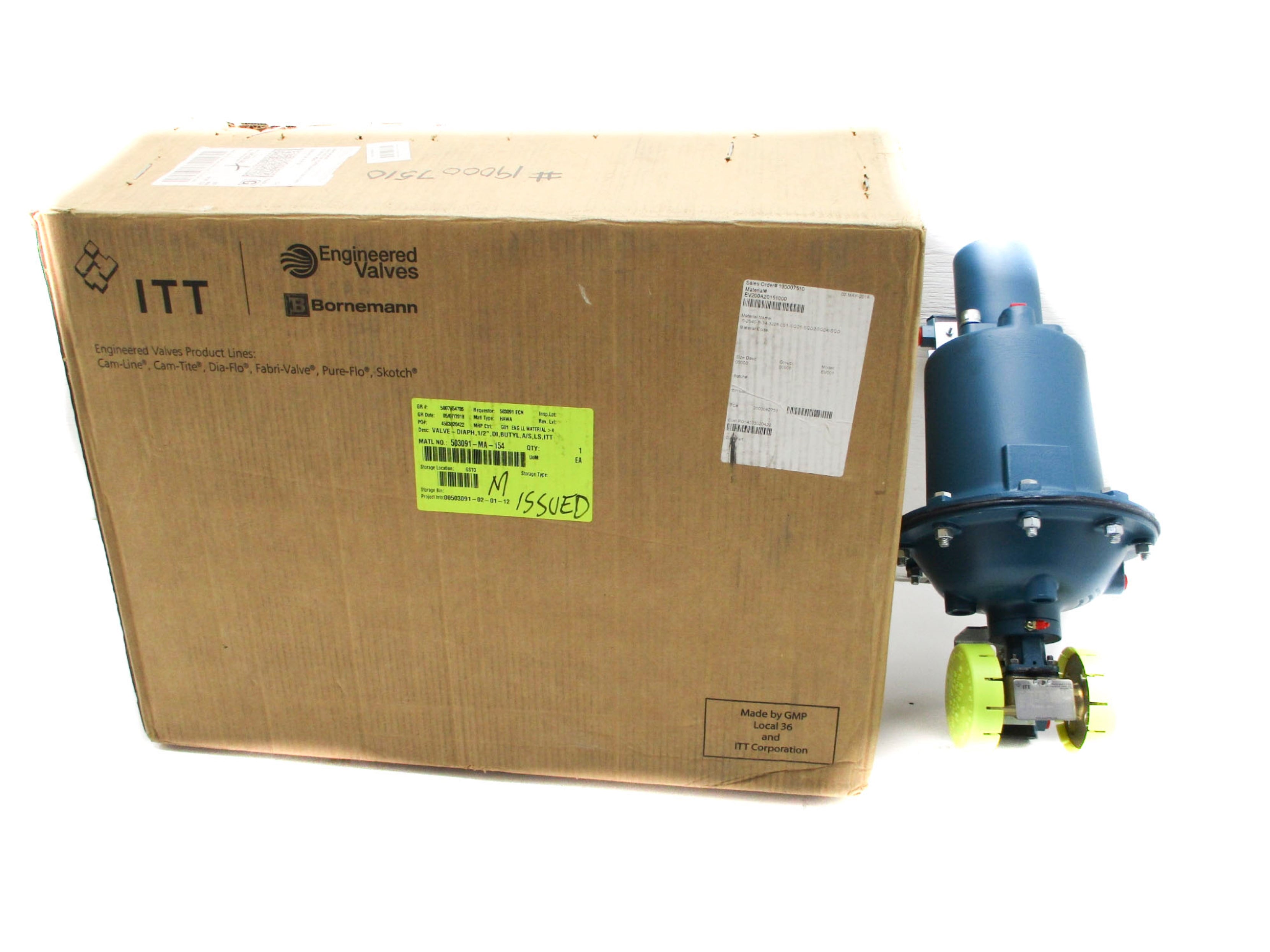 ITT 5-2540-B-34-3228-LS1-SQD1-SQD2-SQD4-SQD NSMP