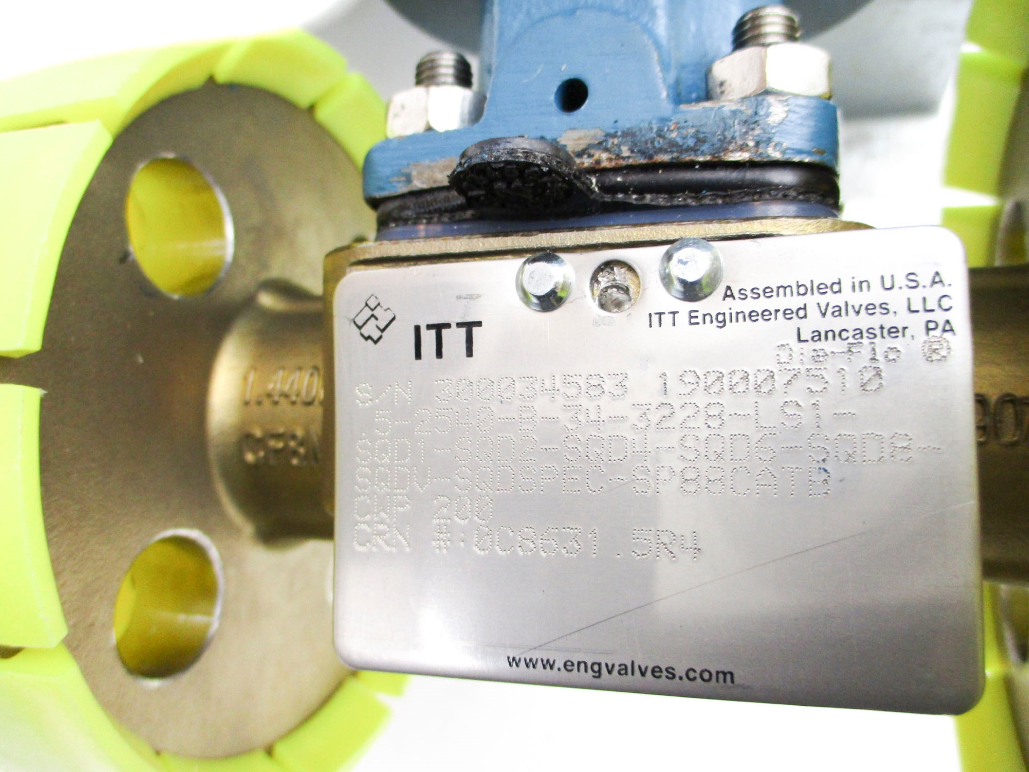 ITT 5-2540-B-34-3228-LS1-SQD1-SQD2-SQD4-SQD NSMP