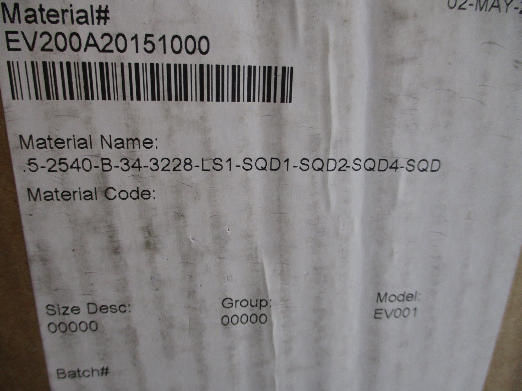 ITT 5-2540-B-34-3228-LS1-SQD1-SQD2-SQD4-SQD NSMP