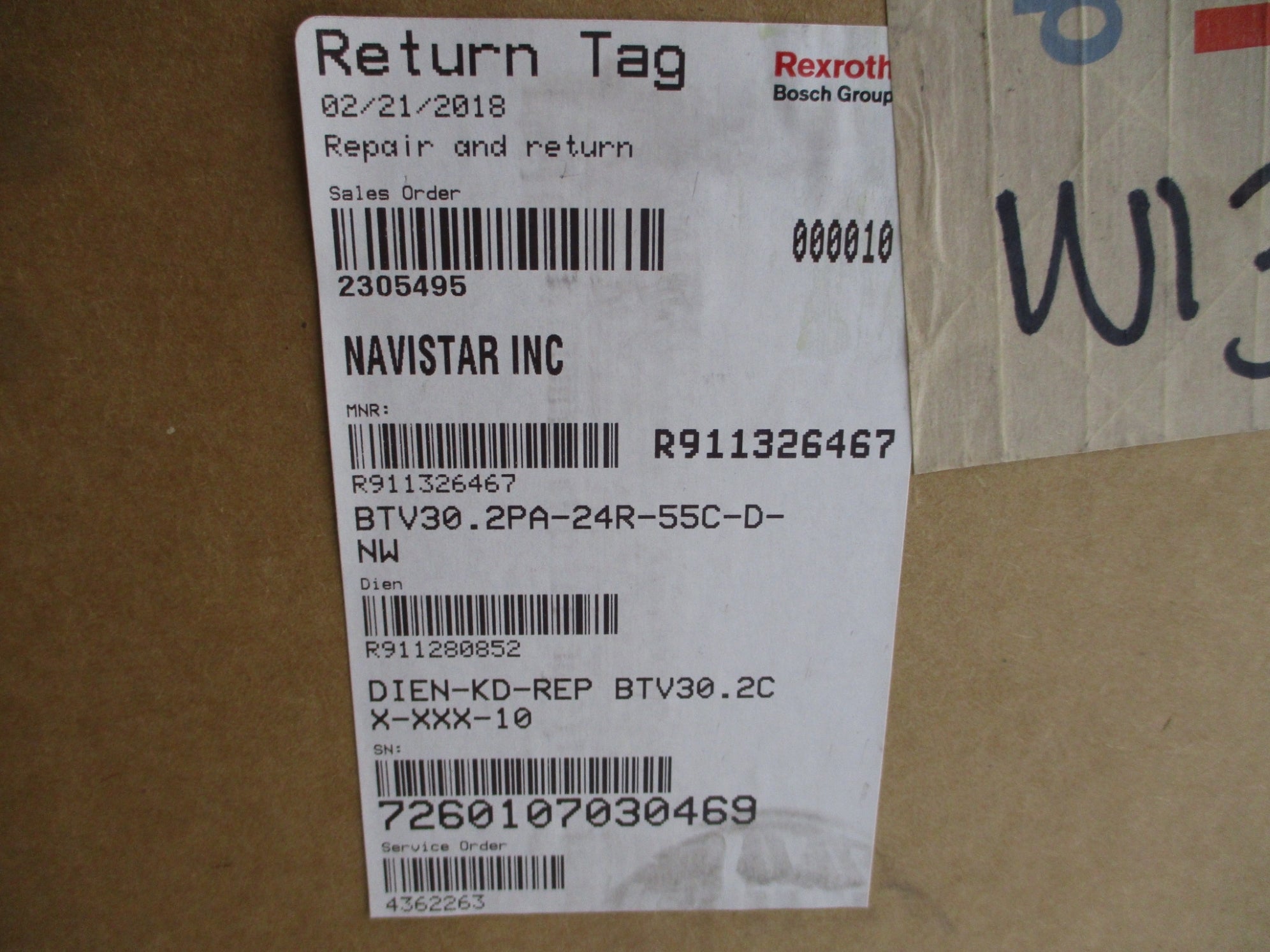 REXROTH BTV30.2PA-24R-55C-D-NW REMAN