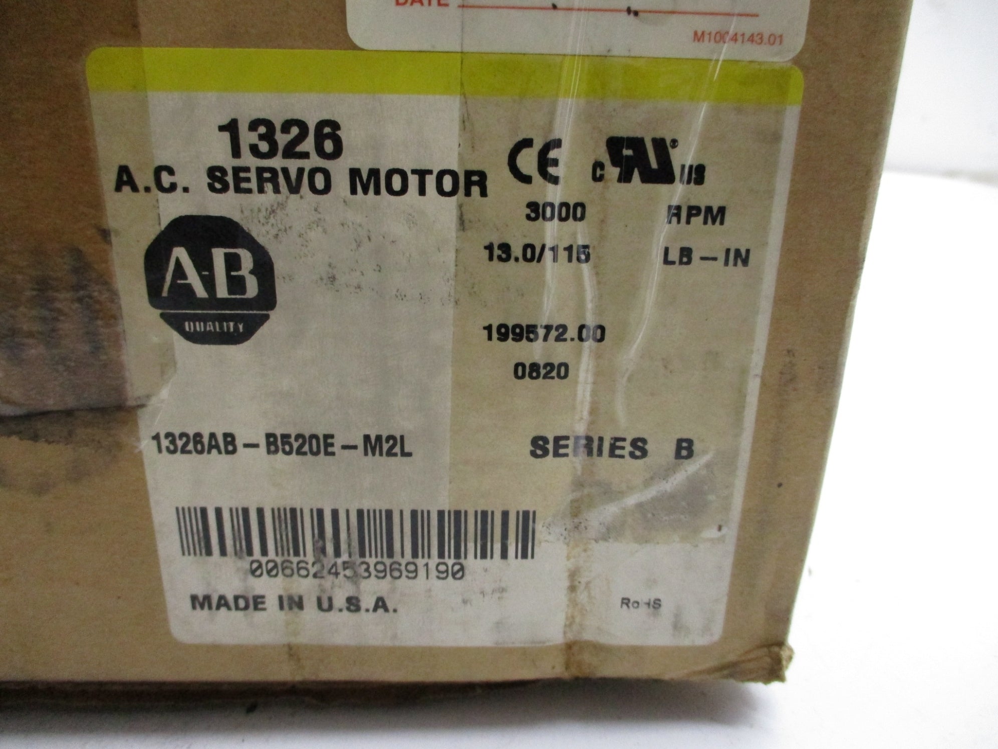 ALLEN BRADLEY 1326AB-B520E-M2L SER. B NSMP