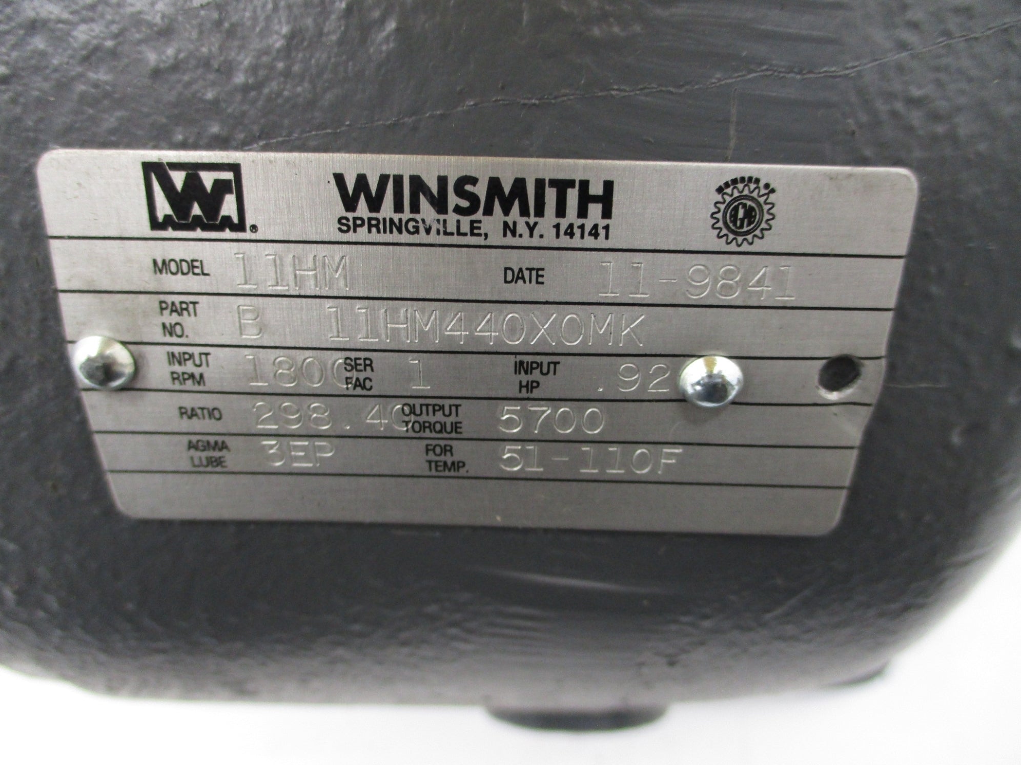 WINSMITH 11HM 440X0MK NSNP