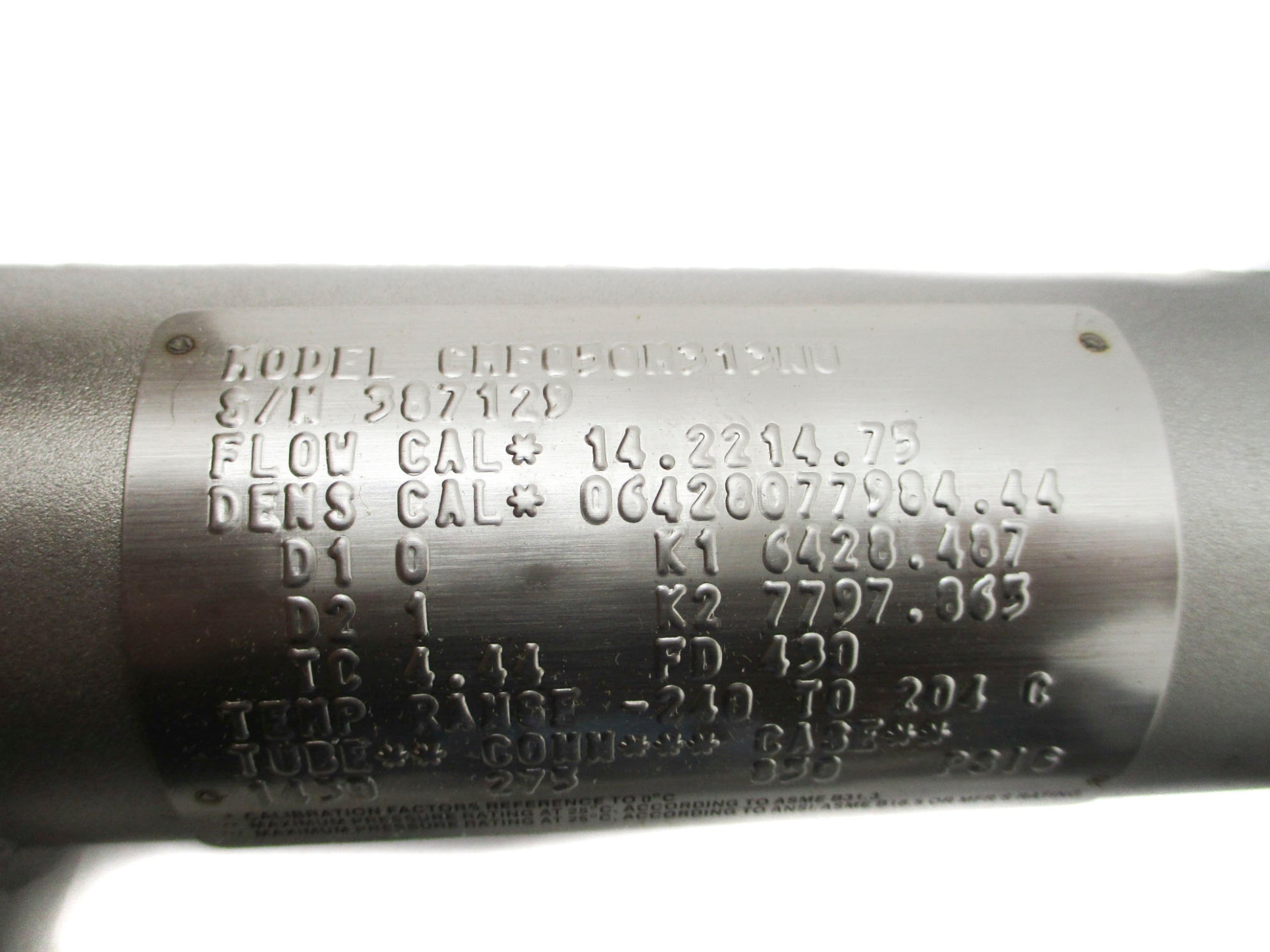 MICRO MOTION CMF050M313NU NSMP