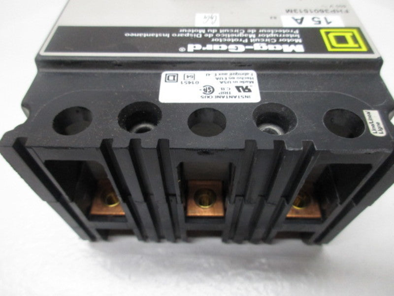 SQUARE D FHP3601513M CIRCUIT BREAKER 15A * NEW *