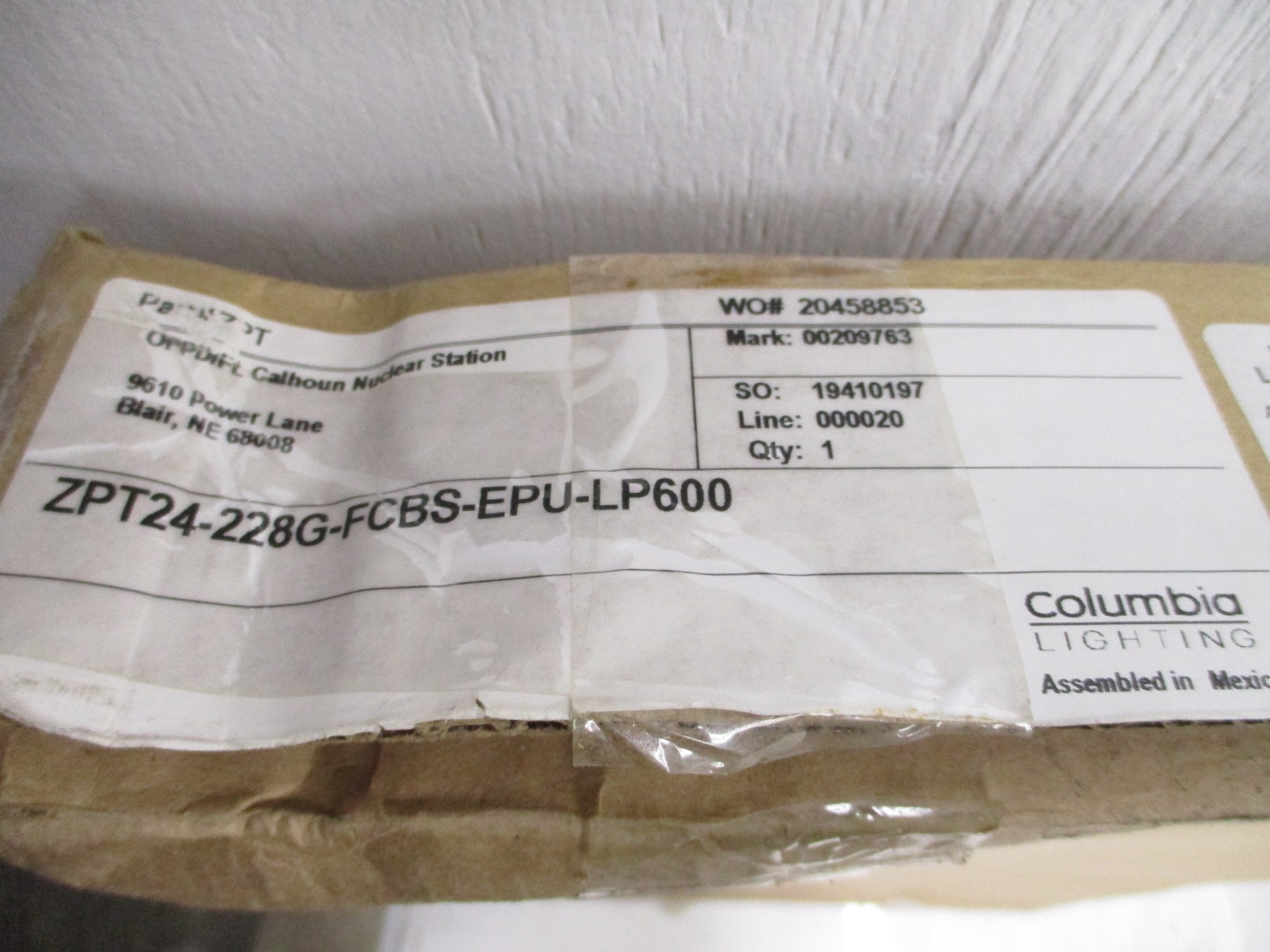 COLUMBIA LIGHTING ZPT24-228G-FCBS-EPU-LP600 NSMP