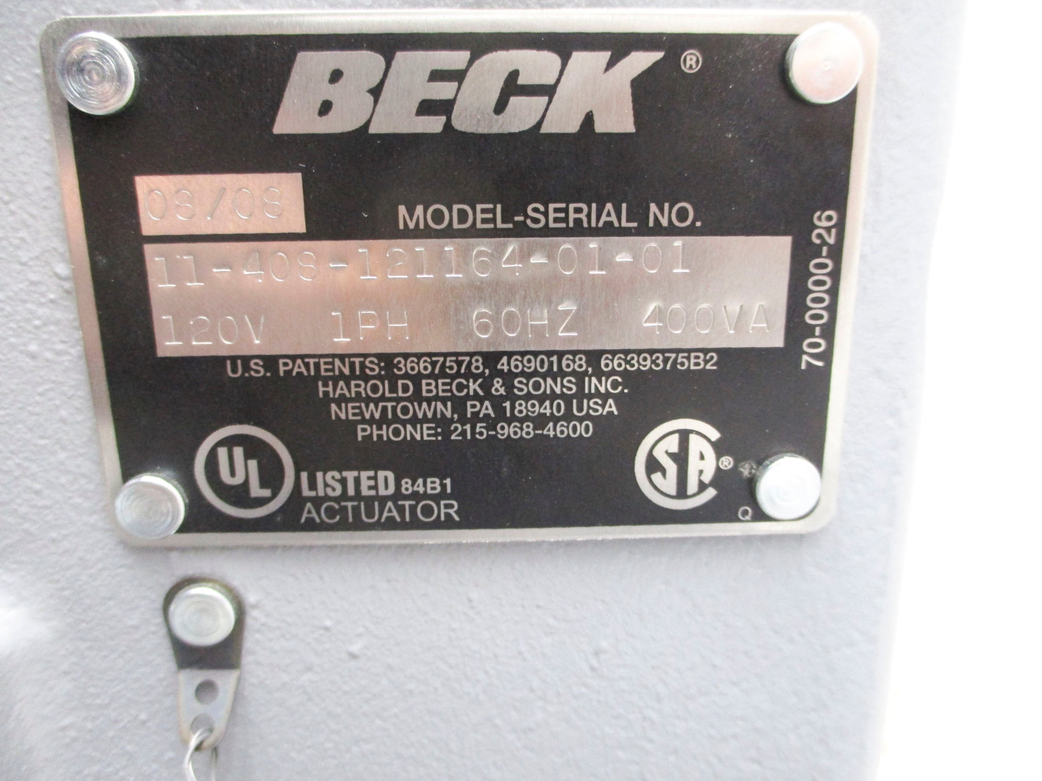 BECK 11-408 NSNP
