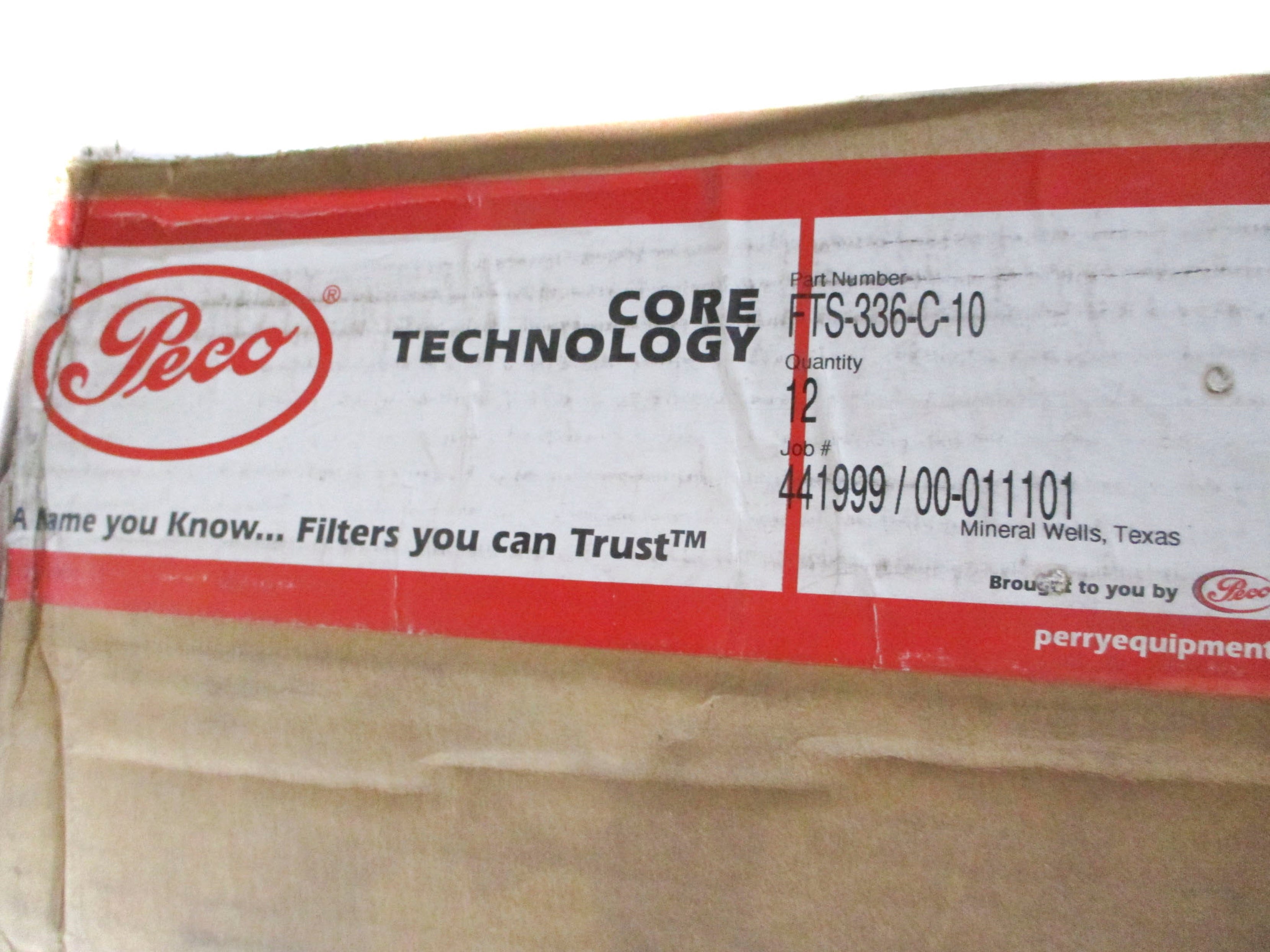 PECO FTS-336-C-10 (PKG OF 12) NSMP