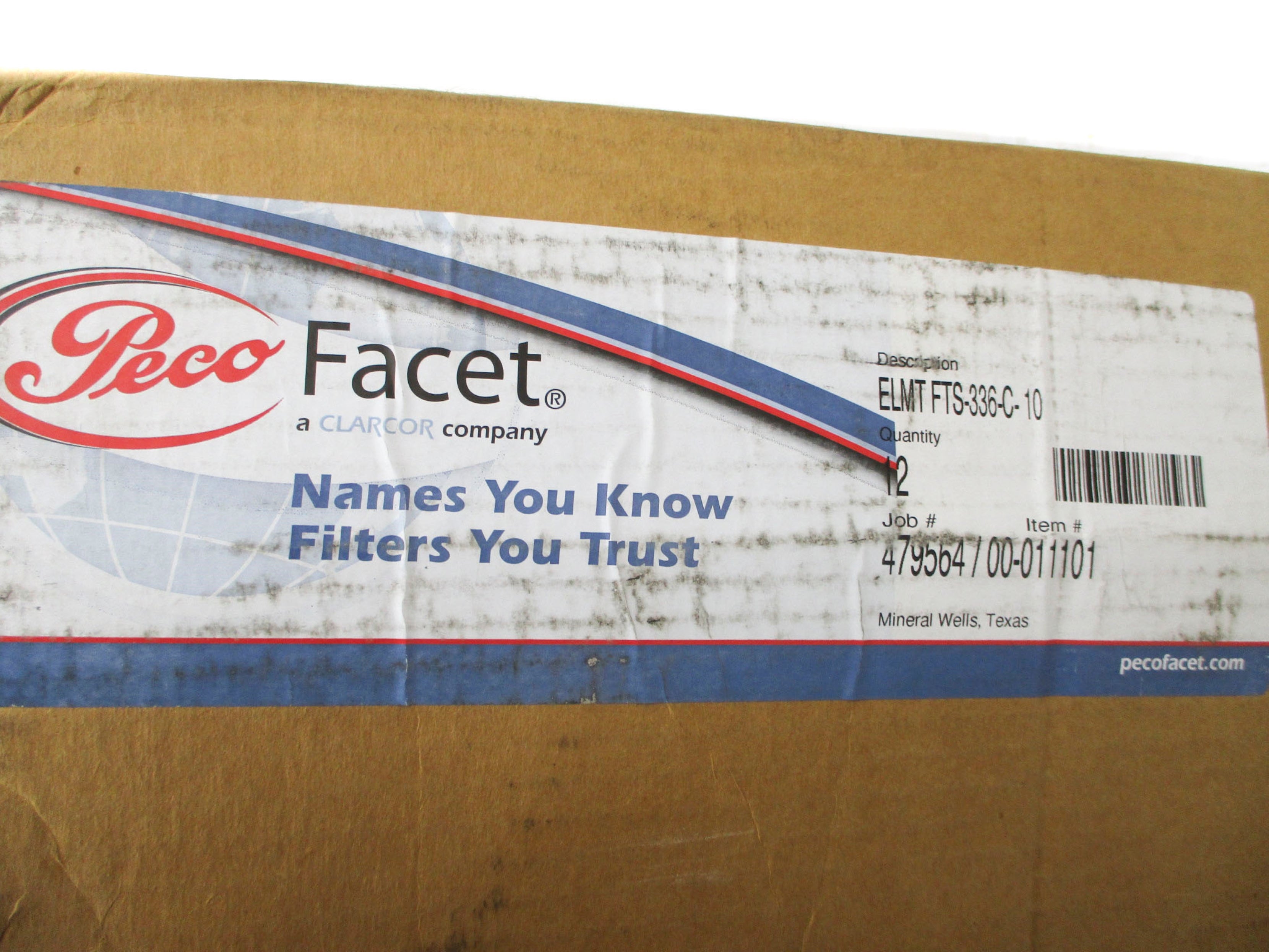 PECO ELMT FTS-336-C-10 (PKG OF 12) NSMP