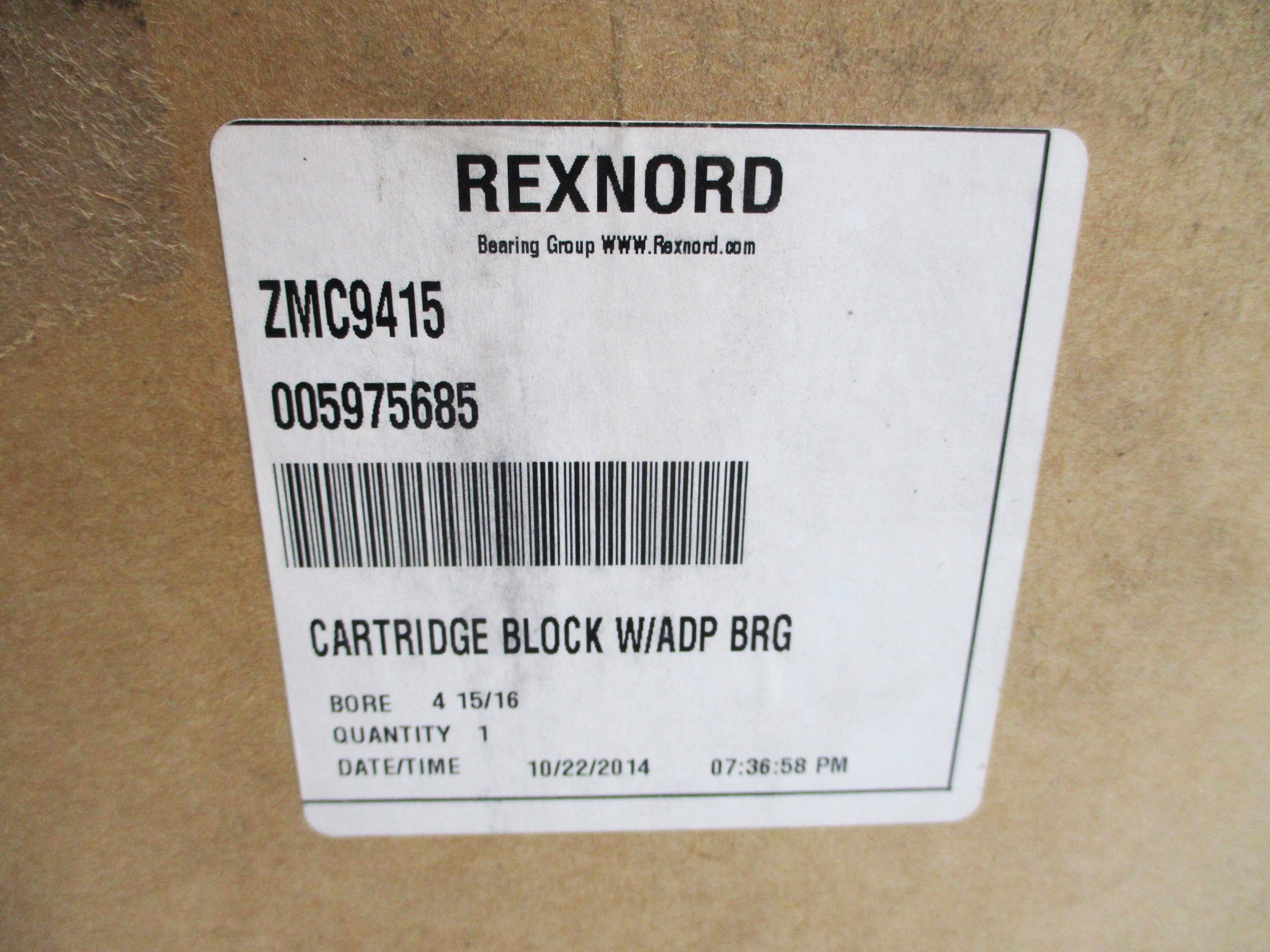 REXNORD ZMC9415 NSMP