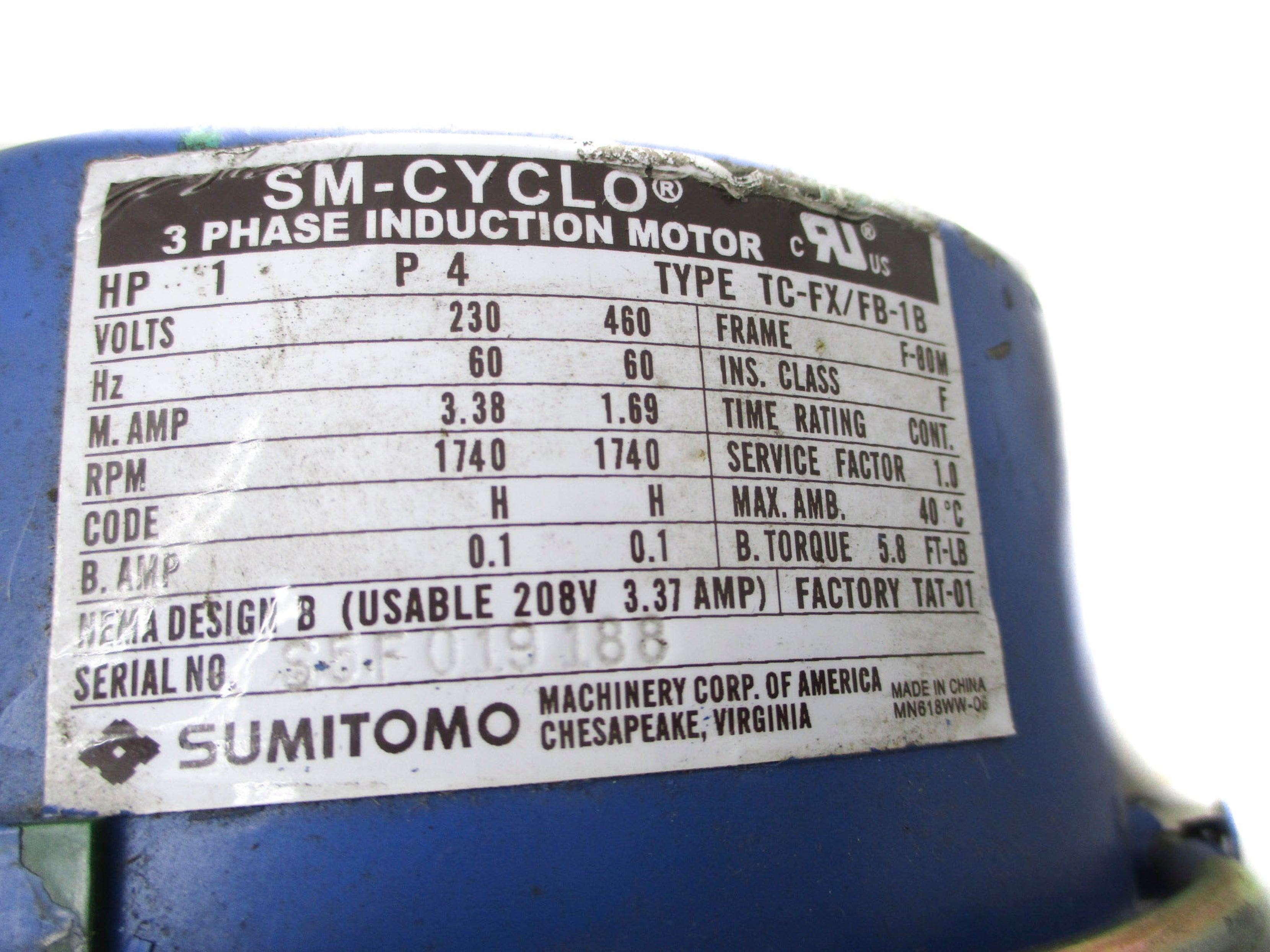 SUMITOMO CNVM1-6125YB-B-87 (AS PICTURED) NSNP