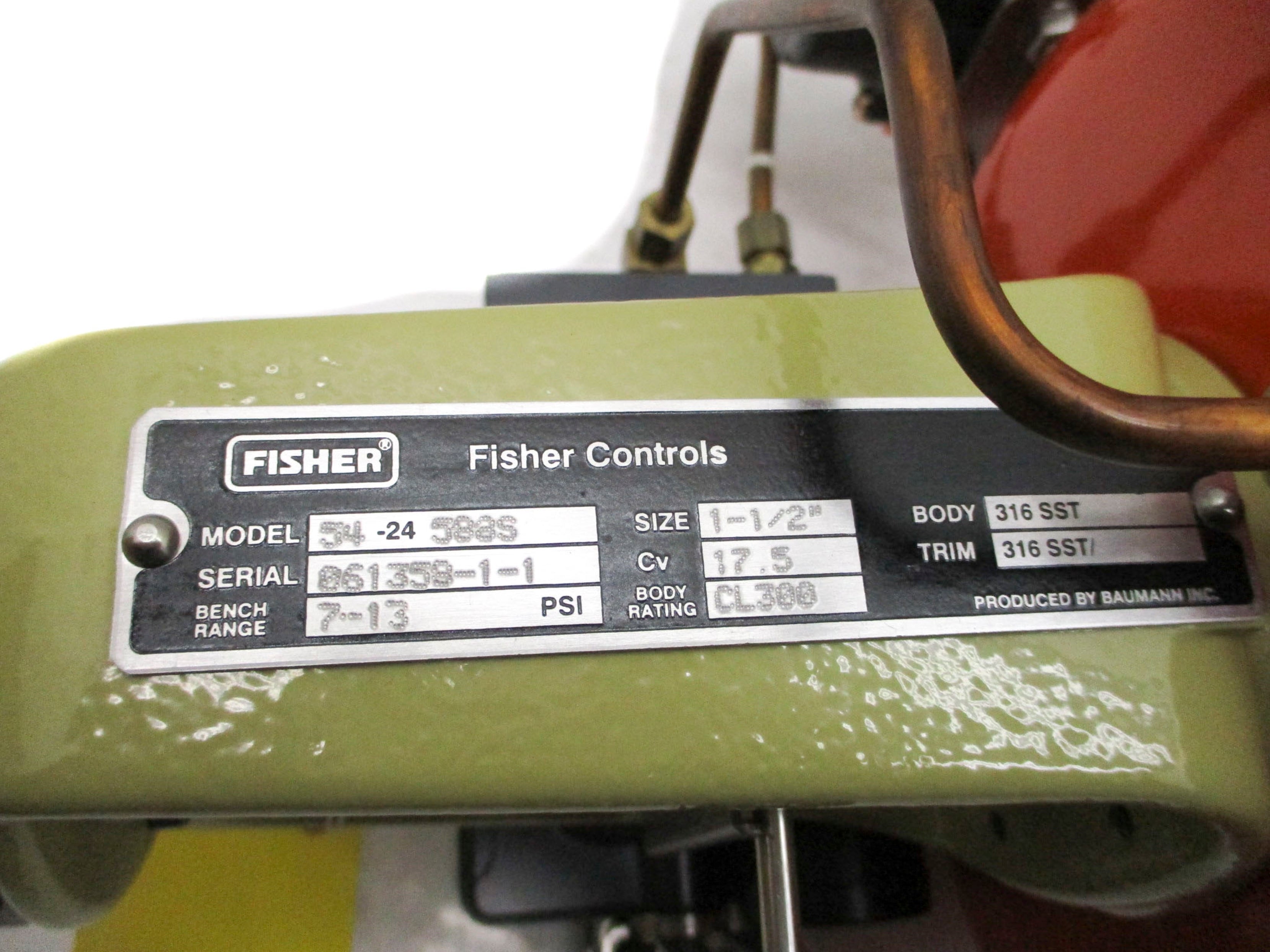 FISHER CONTROLS 54-24588S NSNP