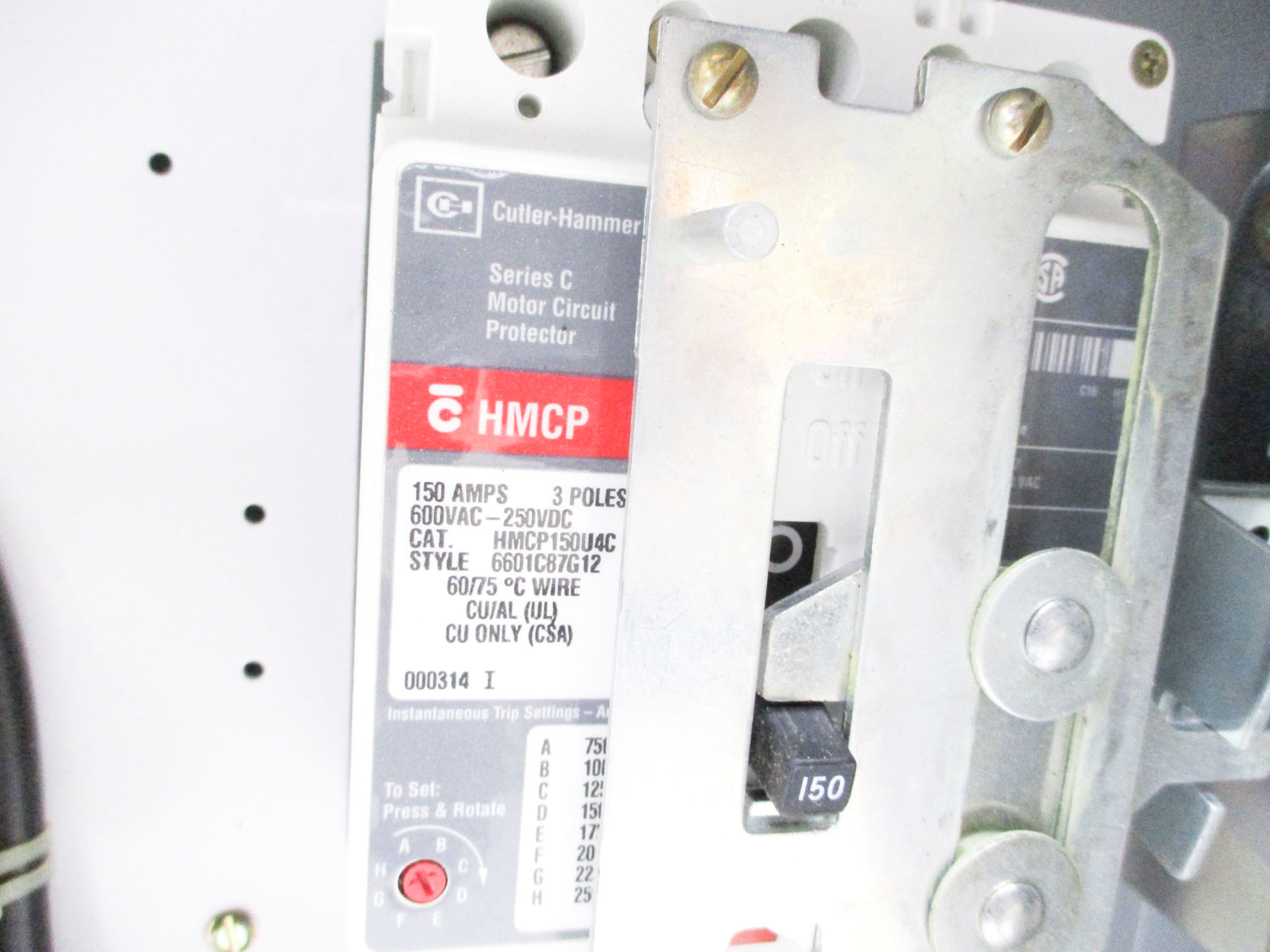 CUTLER HAMMER ECN2241AAH (AS PICTURED) NSNP