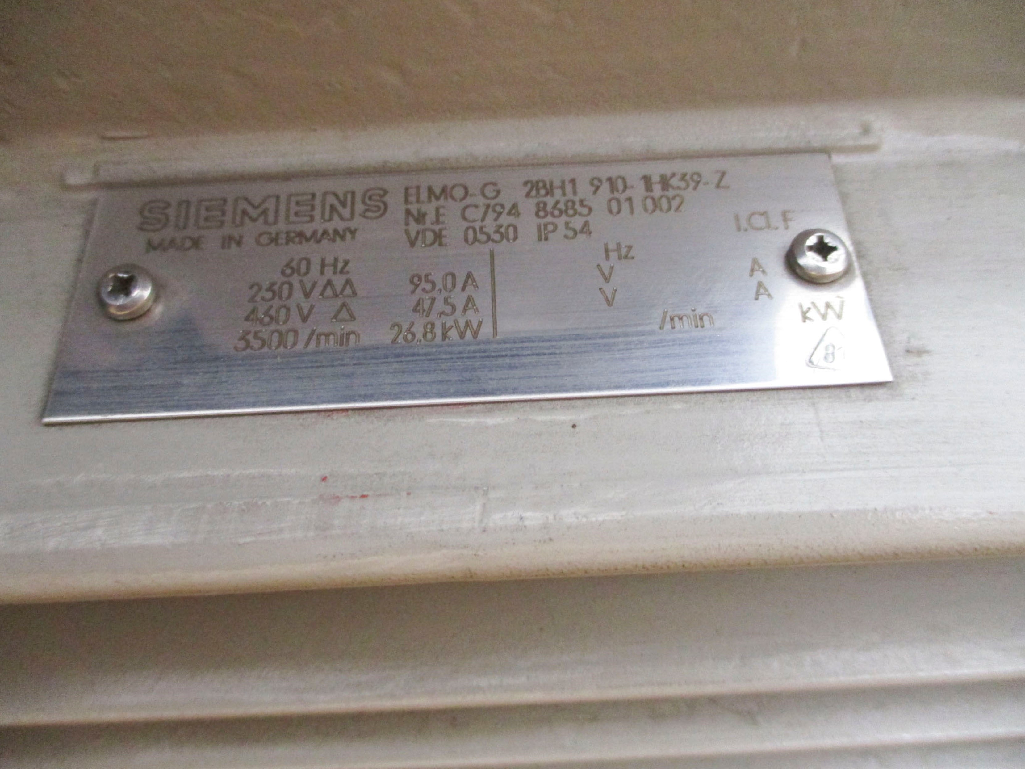 SIEMENS ELMO-G 2BH1 910-1HK39-Z NSMP