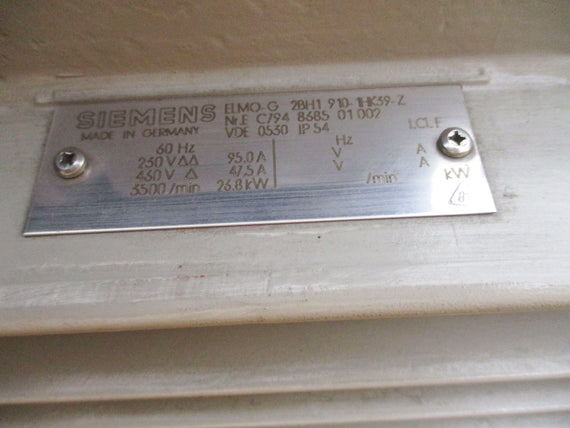 SIEMENS ELMO-G 2BH1 910-1HK39-Z NSMP
