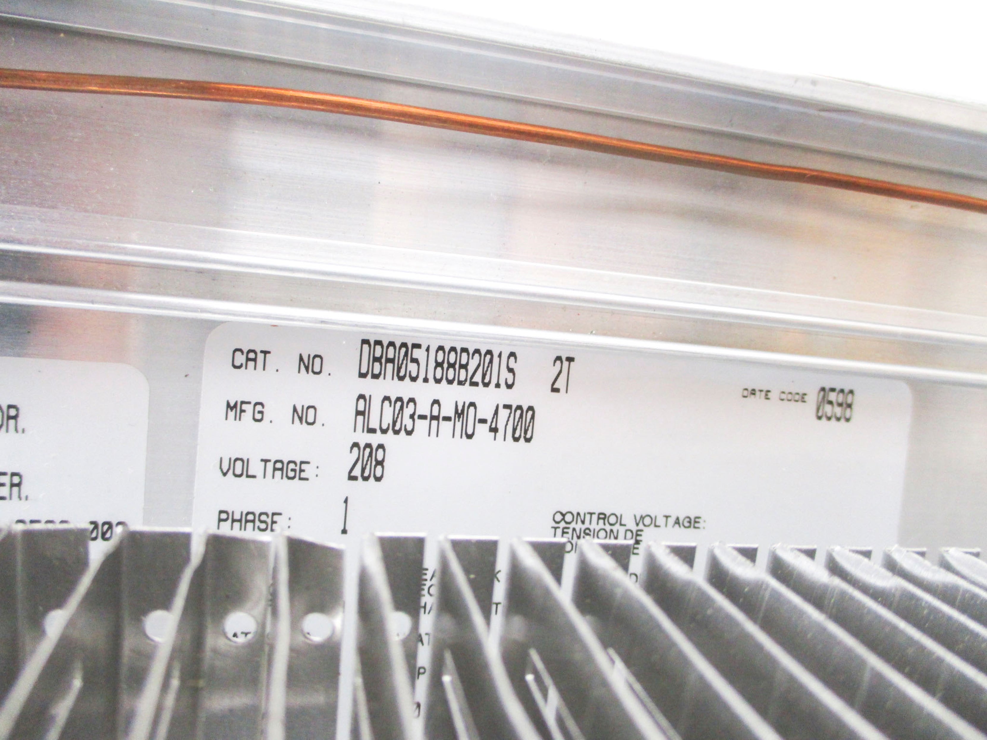 MARLEY ELECTRIC HEATING DBA05188B201S ALC03-A-MO-4700 NSMP