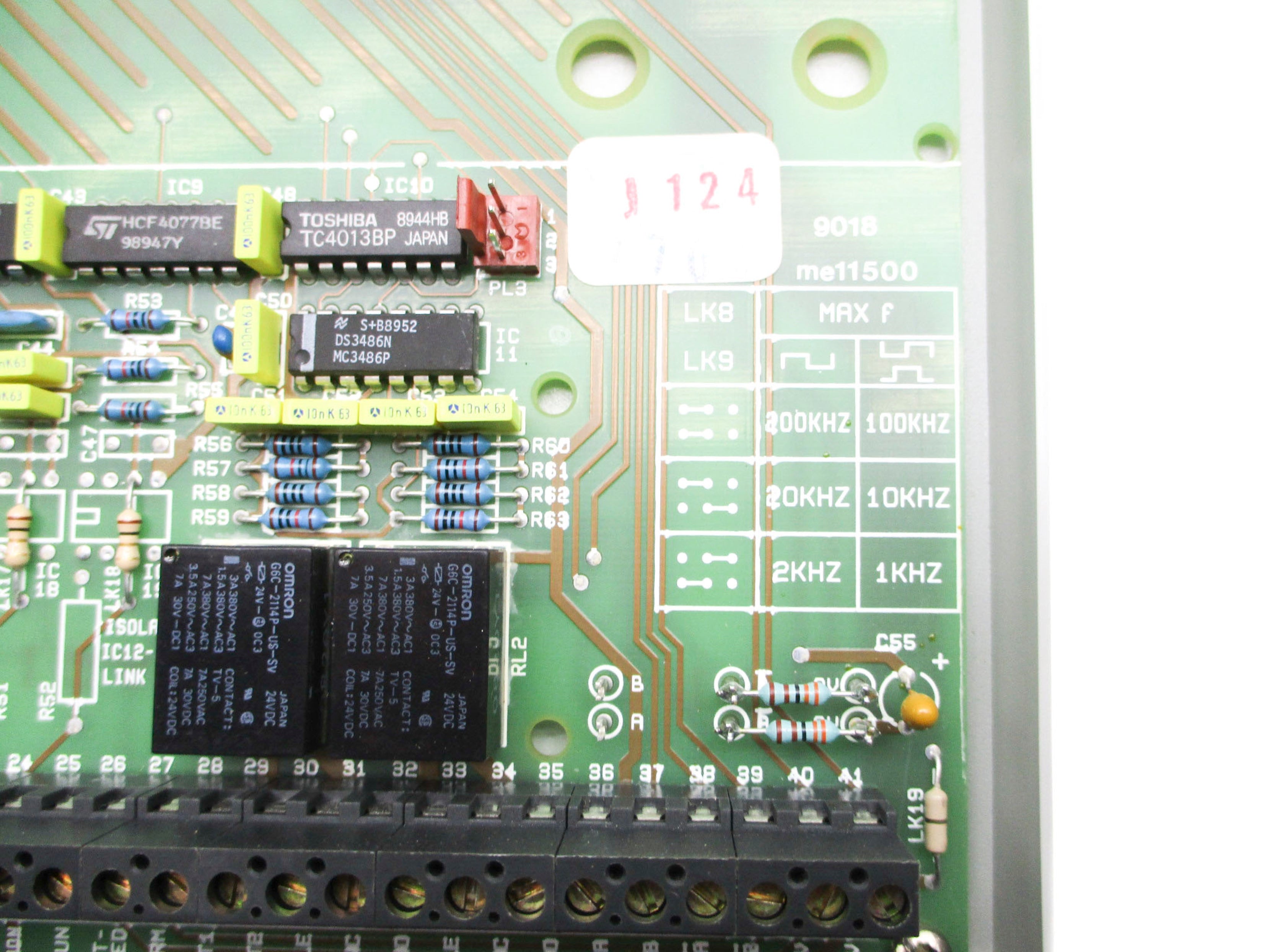 WARNER CONTROL TECHNIQUES LR80421 MENTOR 9300-5004 NSNP