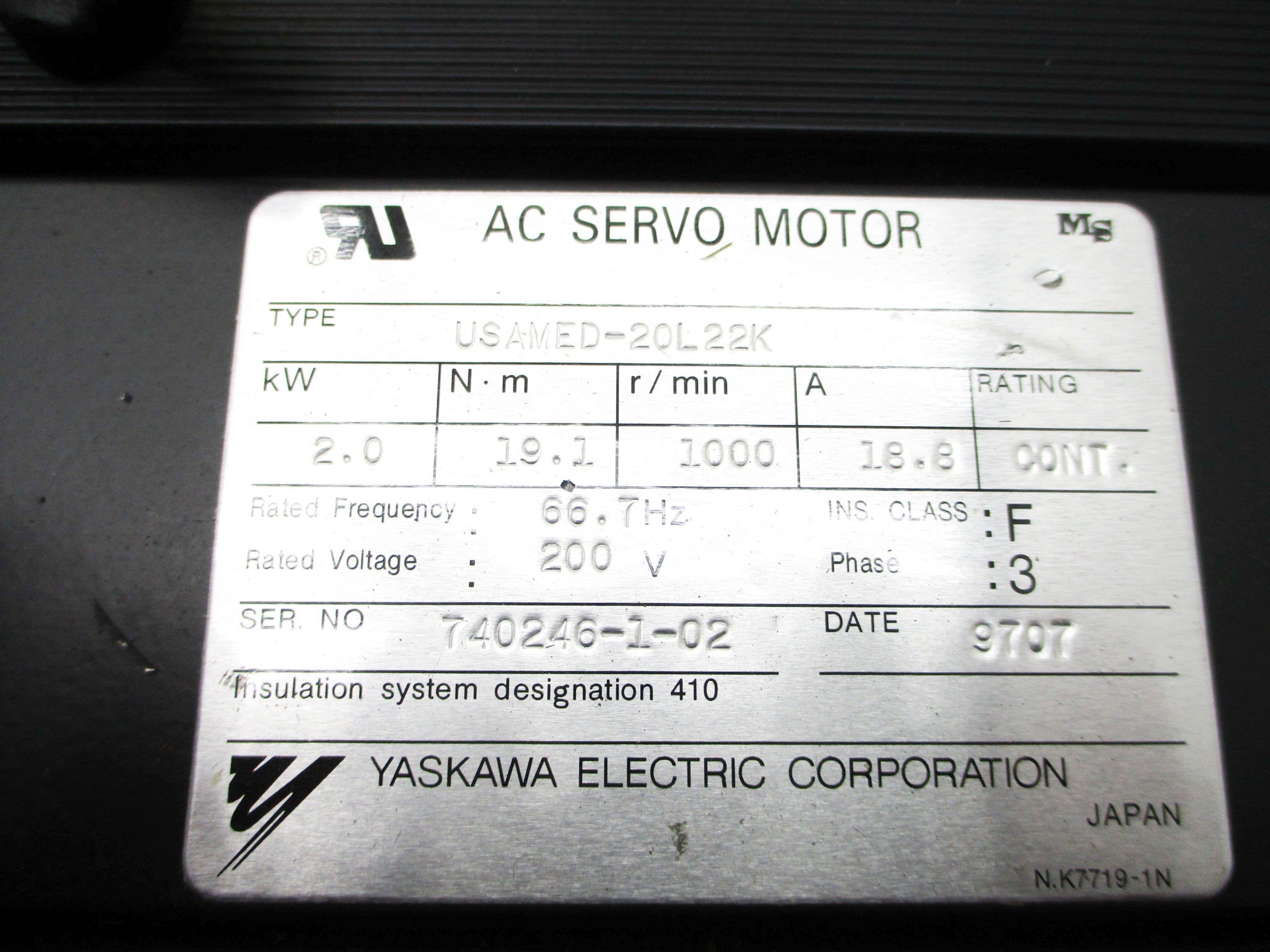 YASKAWA USAMED-20L22K NSMP
