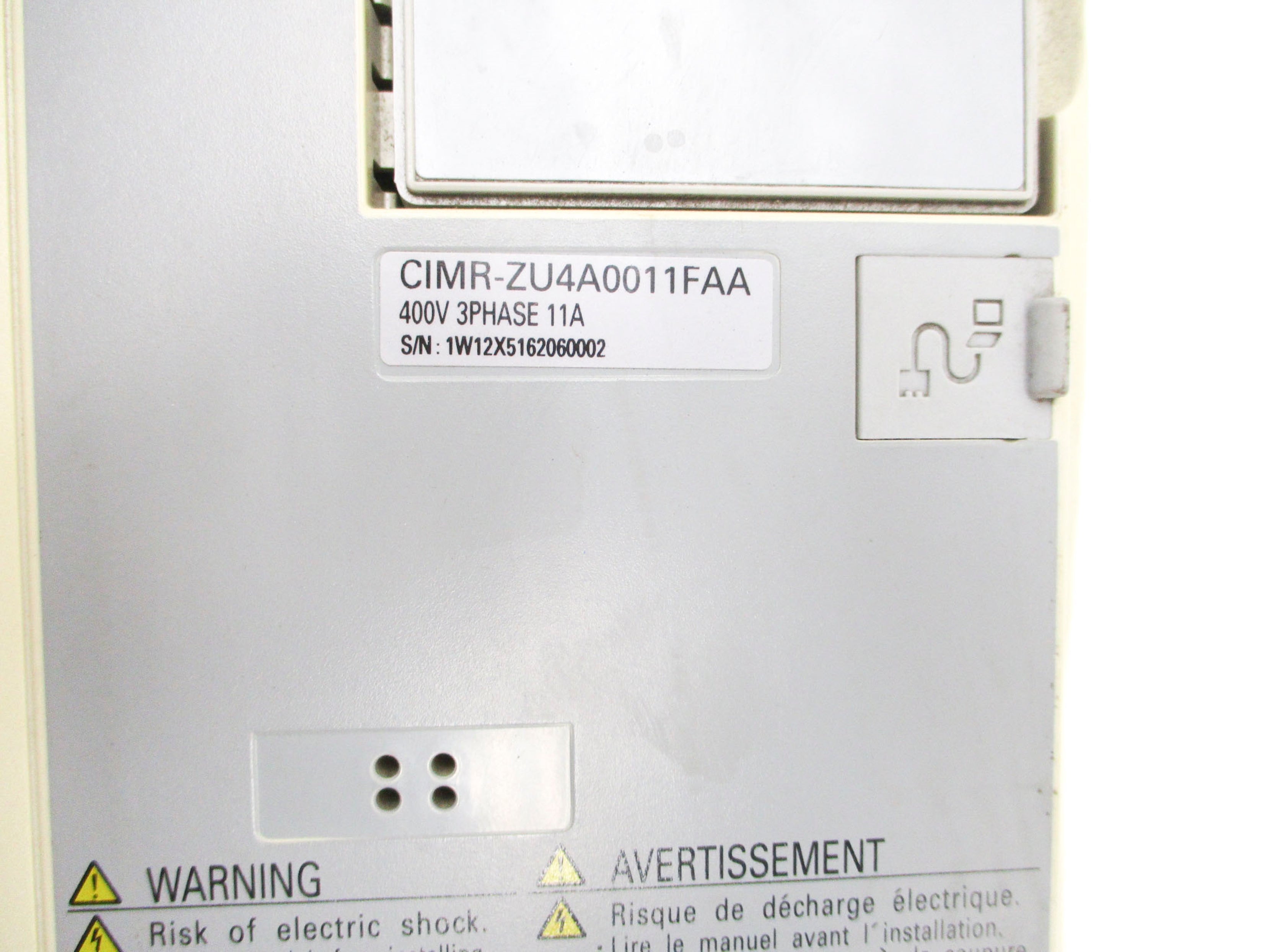 YASKAWA CIMR-ZU4A0011FAA Z1B1B011PMGTL UNMP