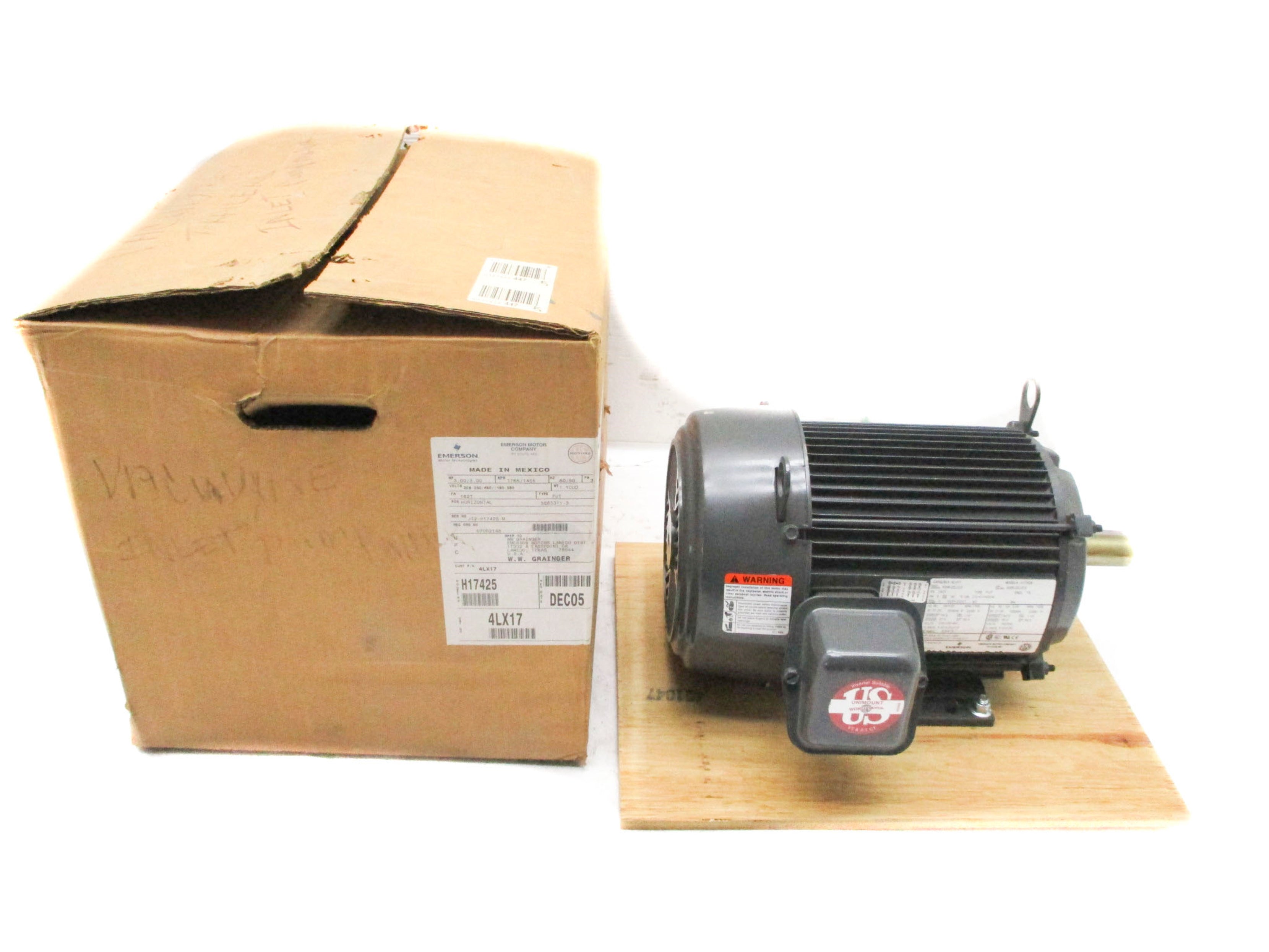 US MOTORS H17425 4LX17 NSMP