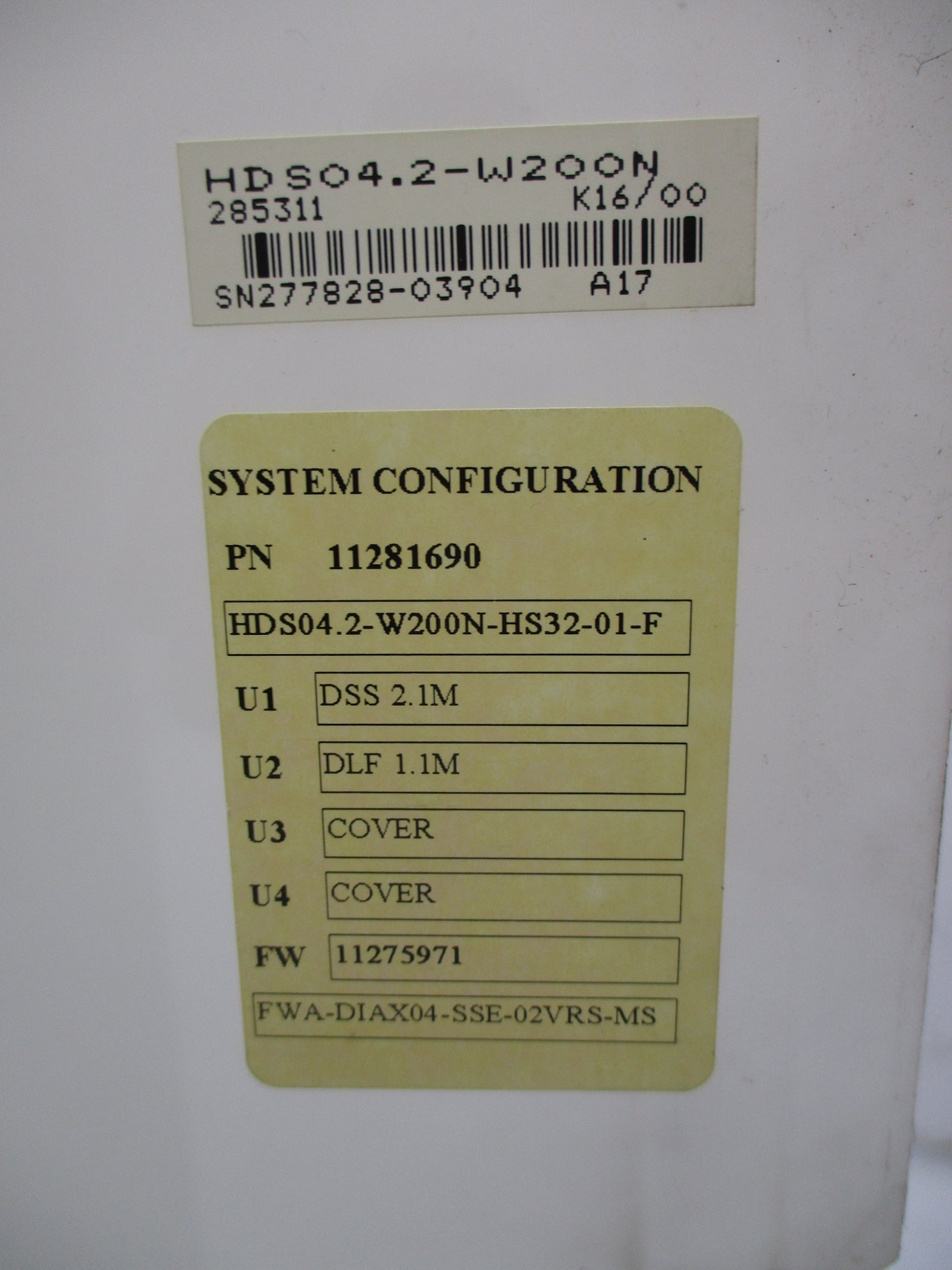INDRAMAT HDS04.2-W200N-HS32-01-F REMAN