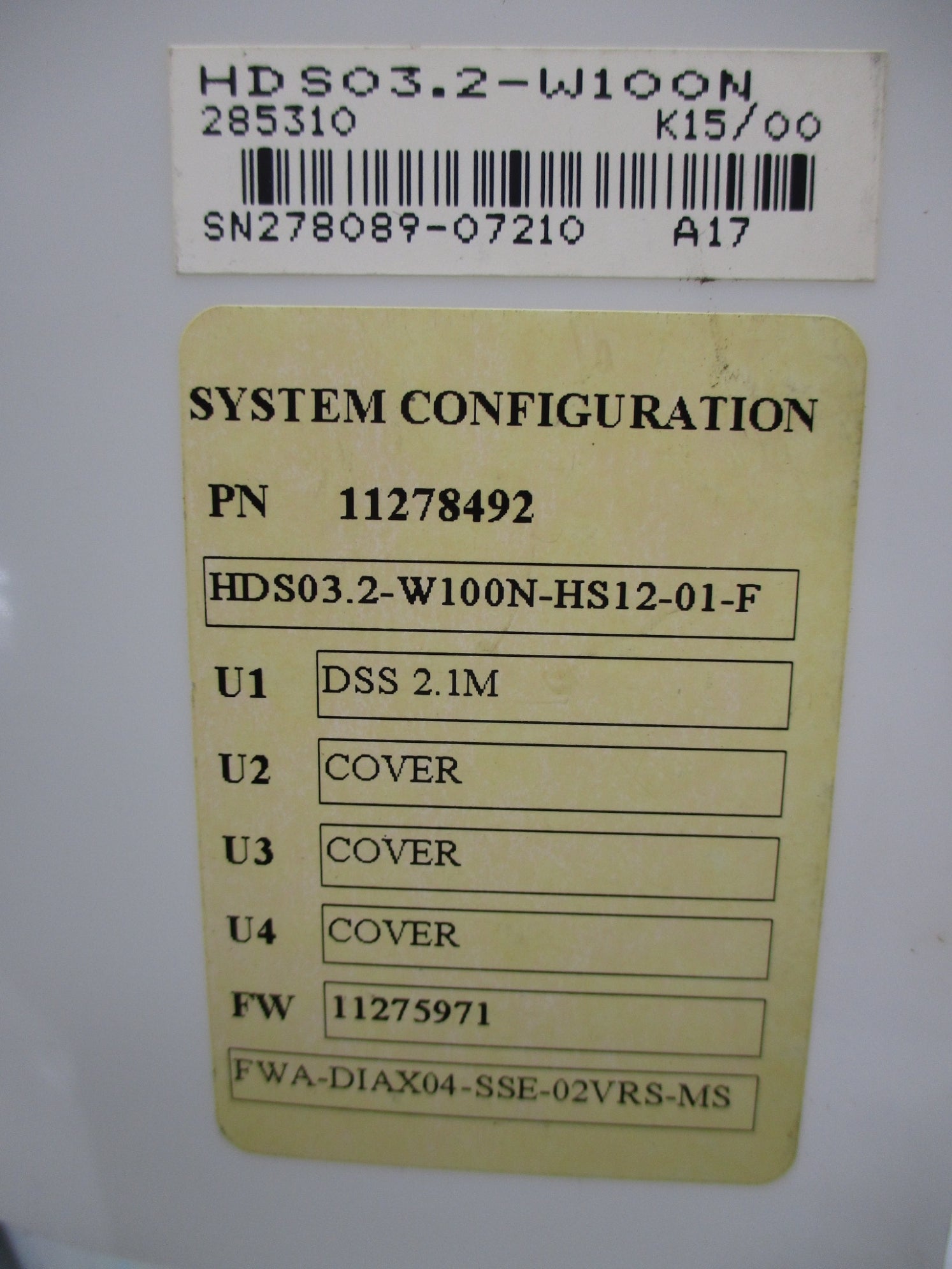 INDRAMAT HDS03.2-W100N-HS12-01-F REMAN